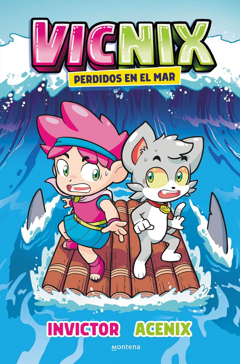 'Vicnix perdidos en el mar', el primer libro de Acenix e Invictor que todos los hijos querrán tener