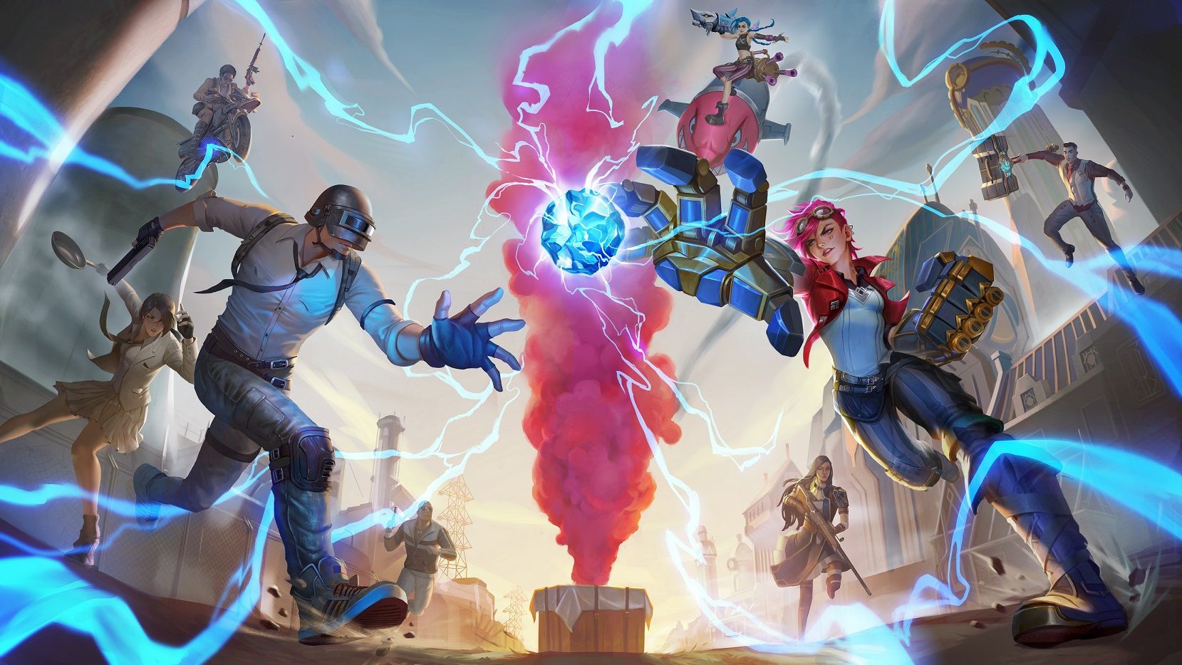 PUBG Mobile y Riot Games se unen para celebrar el estreno de Arcane, la serie animada de League of Legends