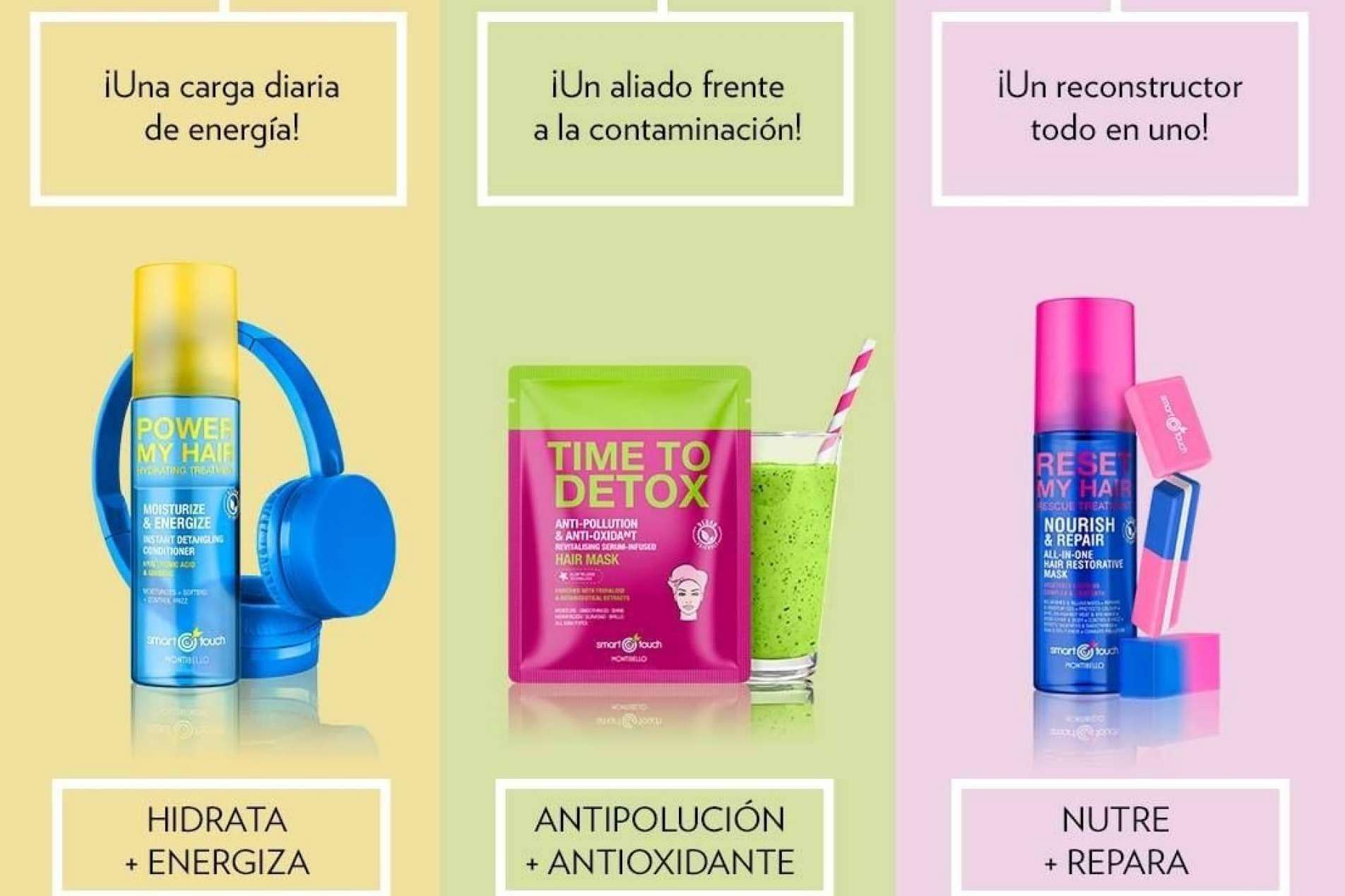 Ya disponibles en la tienda online de Llarcó los nuevos productos de la línea Smart Touch de Montibello