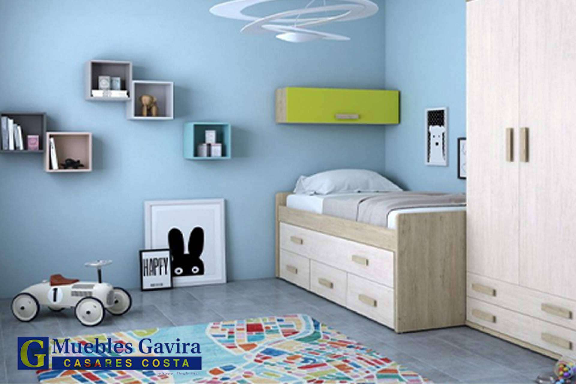 Las recomendaciones de Muebles Gavira para la composición de dormitorios juveniles modernos