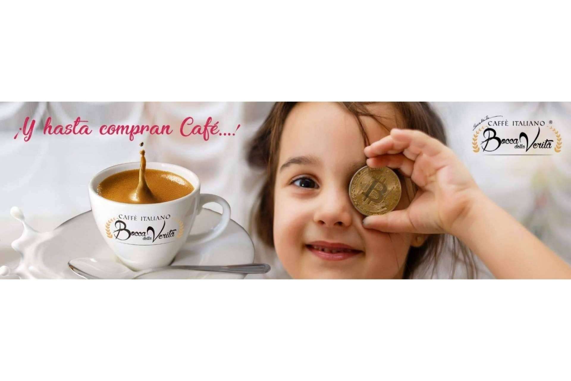 Las criptomonedas, incluyendo Bitcoin, también pueden comprar café italiano