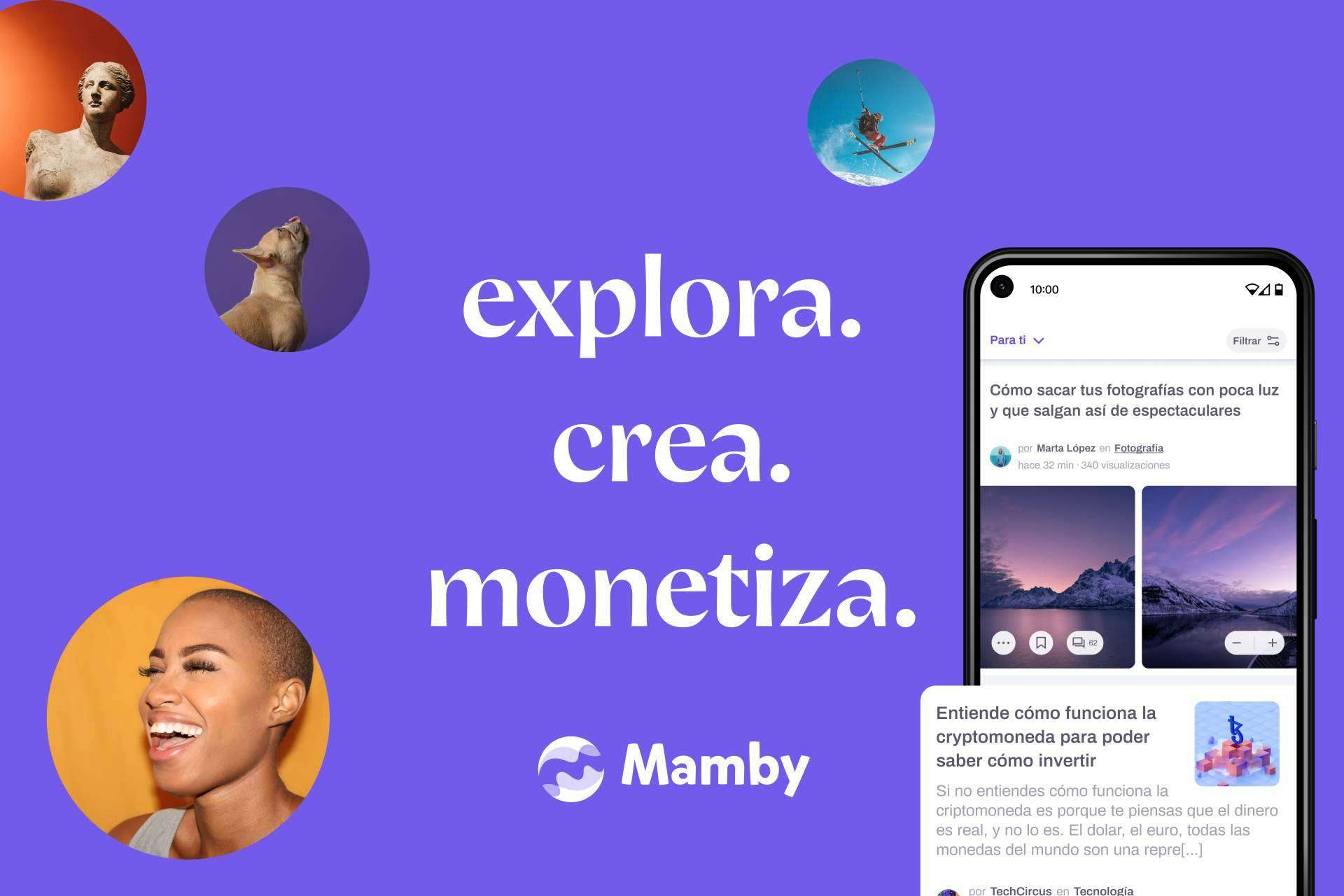 Contenidos según los intereses de los usuarios de la mano de Mamby, la red social que paga a sus creadores