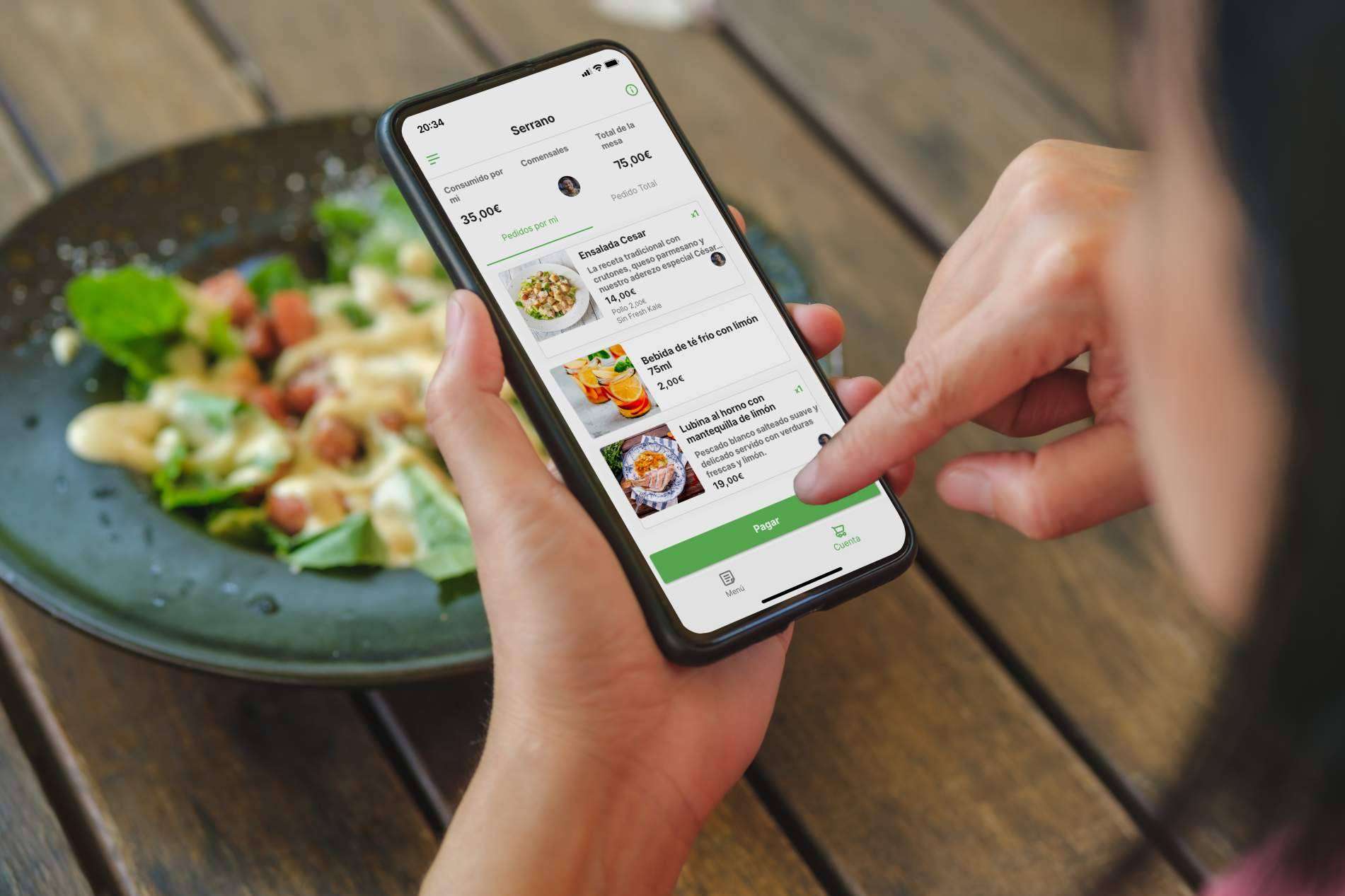 La plataforma Order In aumenta hasta en un 40% la facturación de los restaurantes que permiten pedir y pagar con el móvil