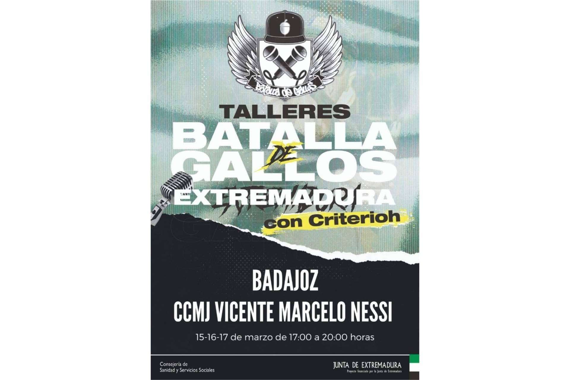 La Asociación ‘Batalla de Gallos Extremadura’ pone en marcha el programa Ser Escuchado