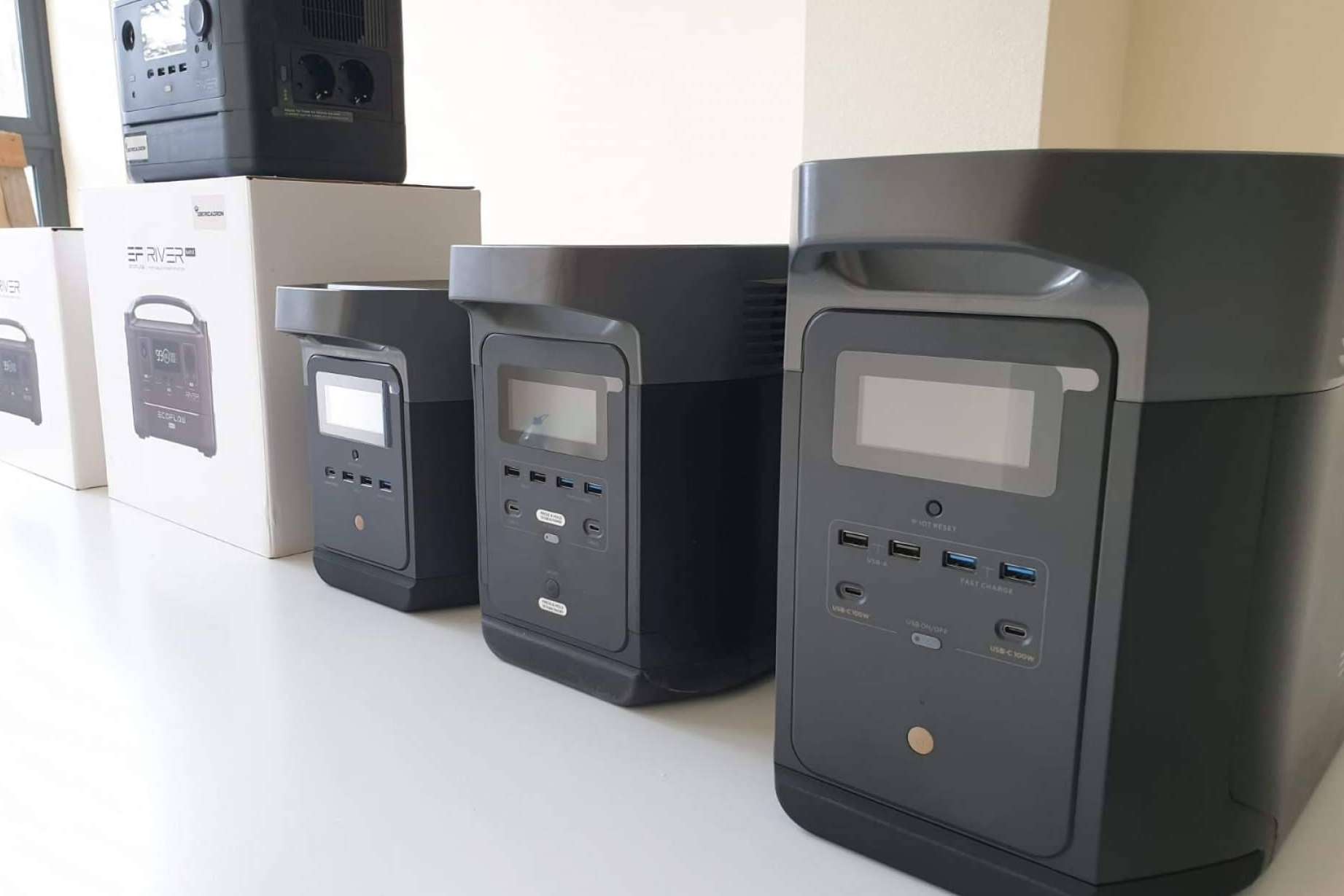 EcoFlow, los acumuladores portátiles de Ibericadron