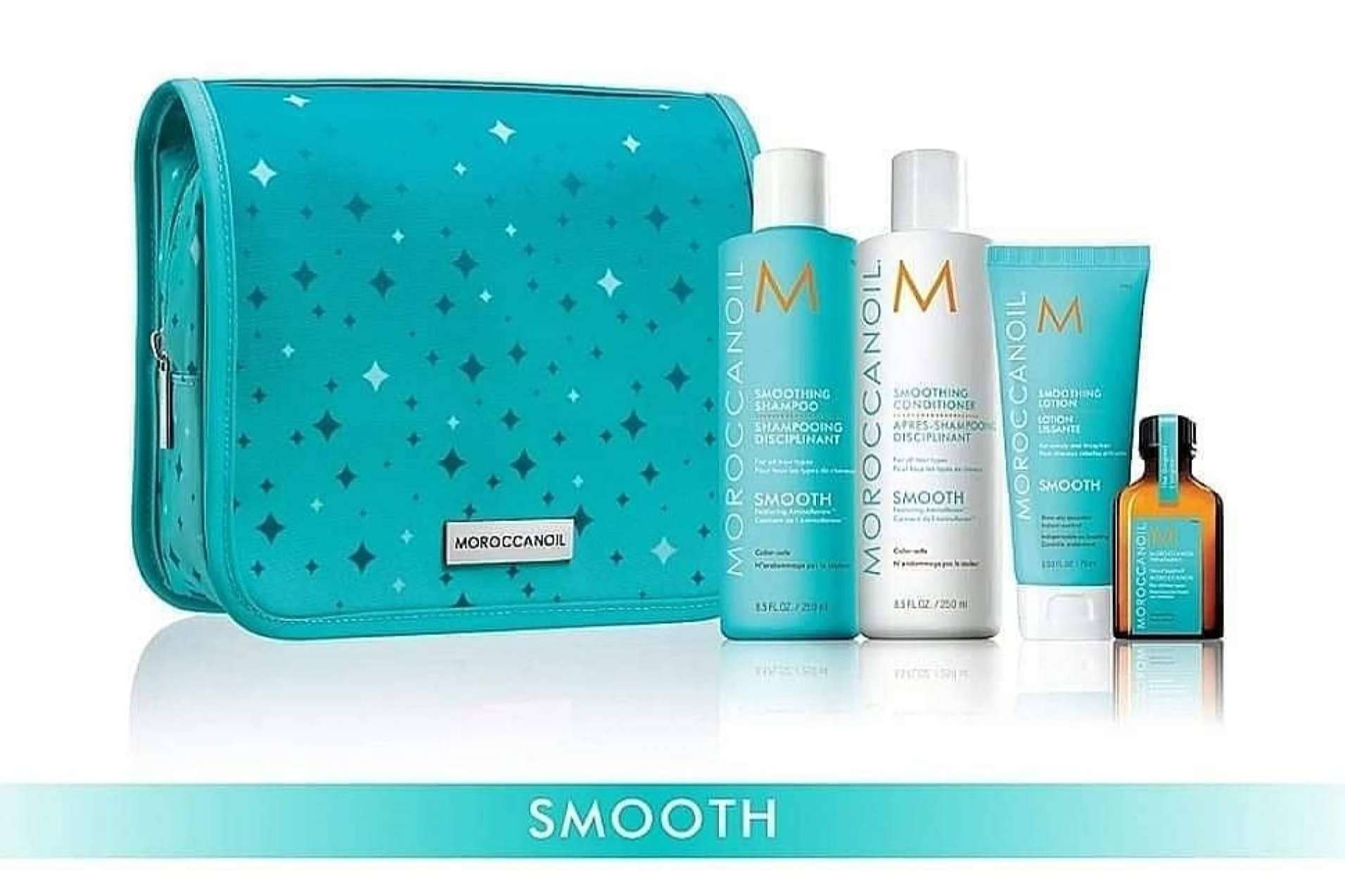 Controlar el encrespado de forma fácil a través de la línea Moroccanoil Smooth de Llarcó