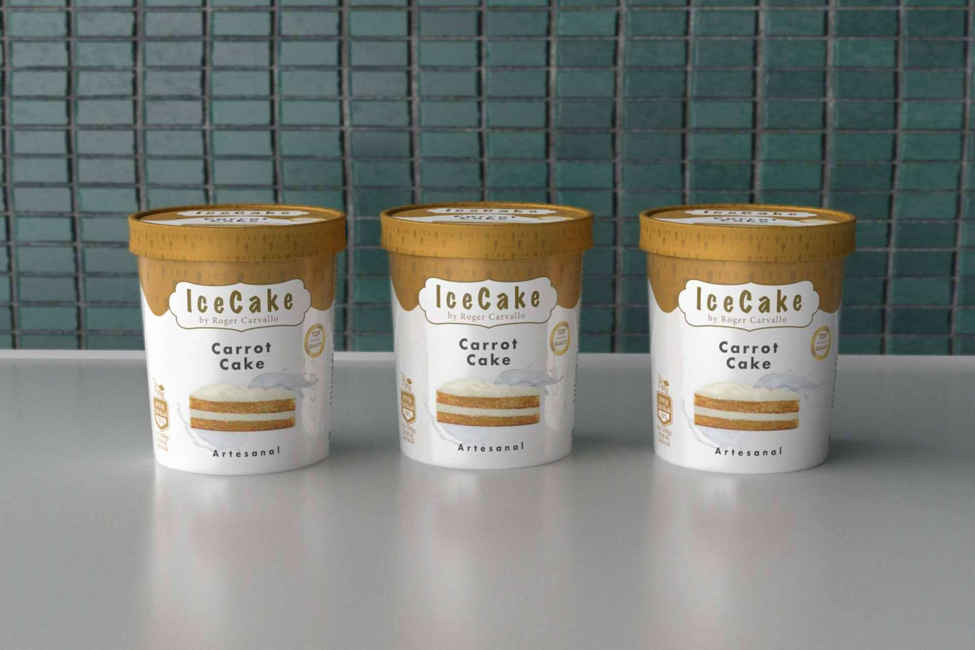 El helado de carrot cake, la nueva delicia de IceCake by Roger Carvallo