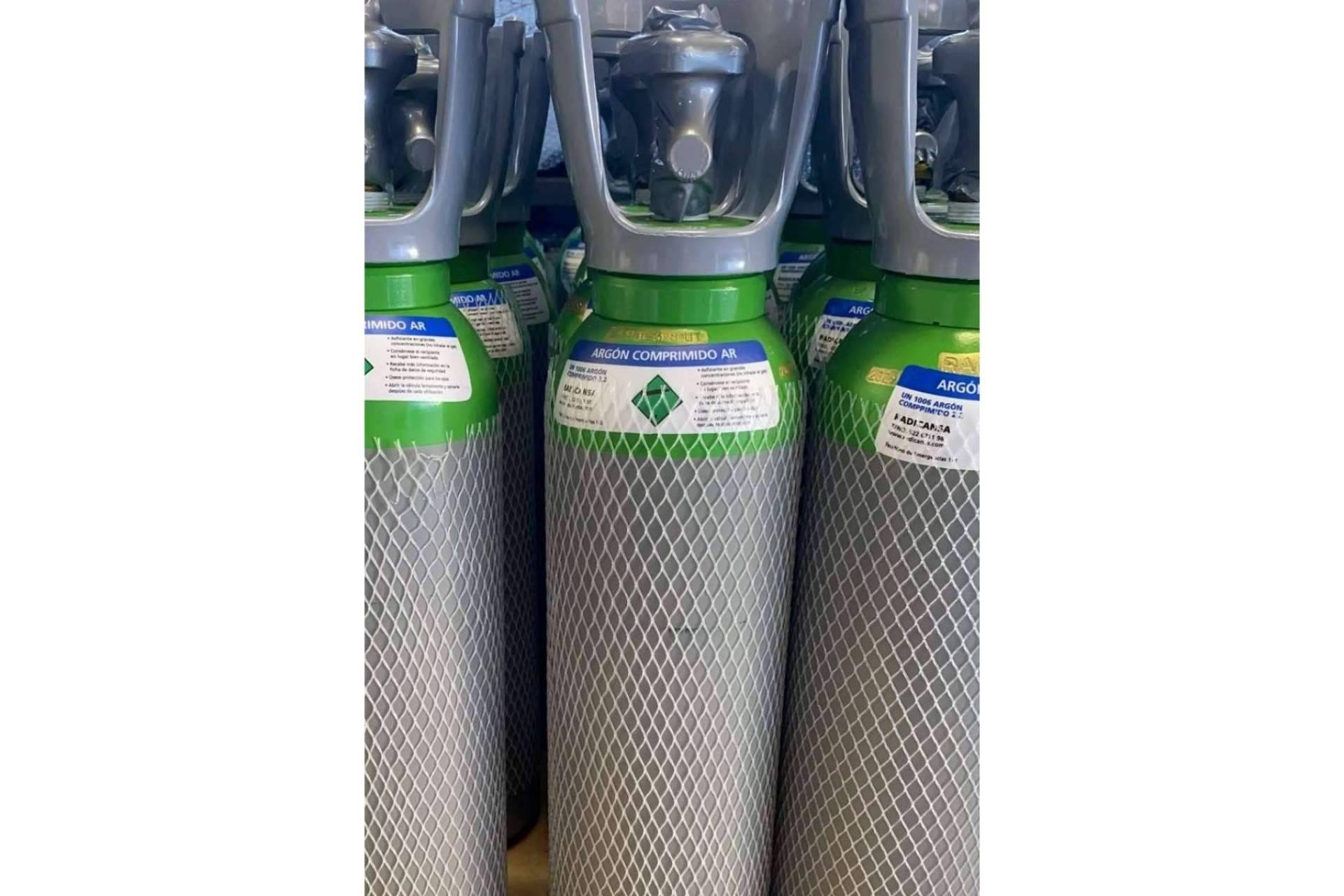 El argón es un gas noble que se utiliza para soldadura de acero inoxidable y aluminio, por RADICANSA