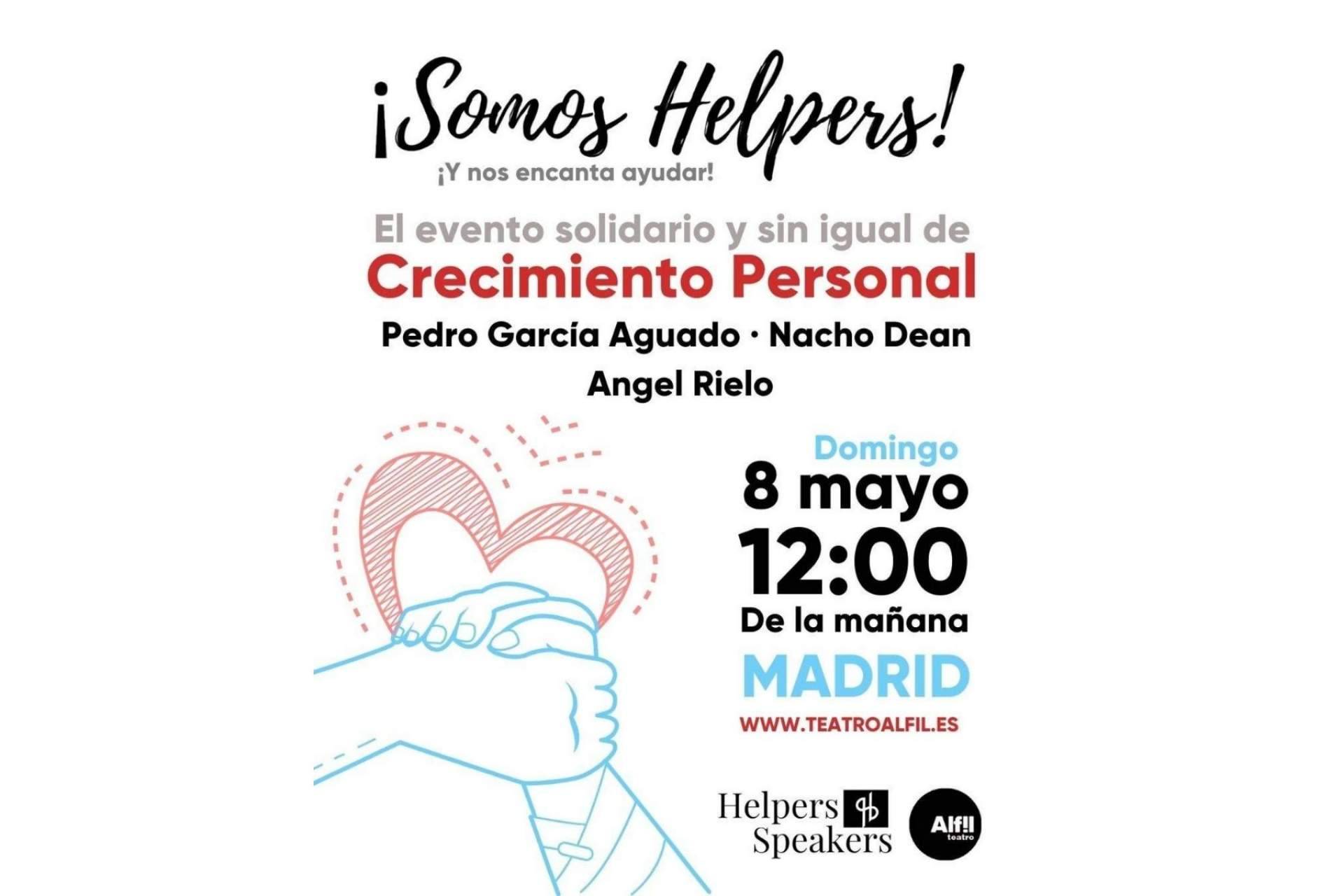 El lanzamiento del evento solidario '¡Somos Helpers! y nos encanta ayudar'