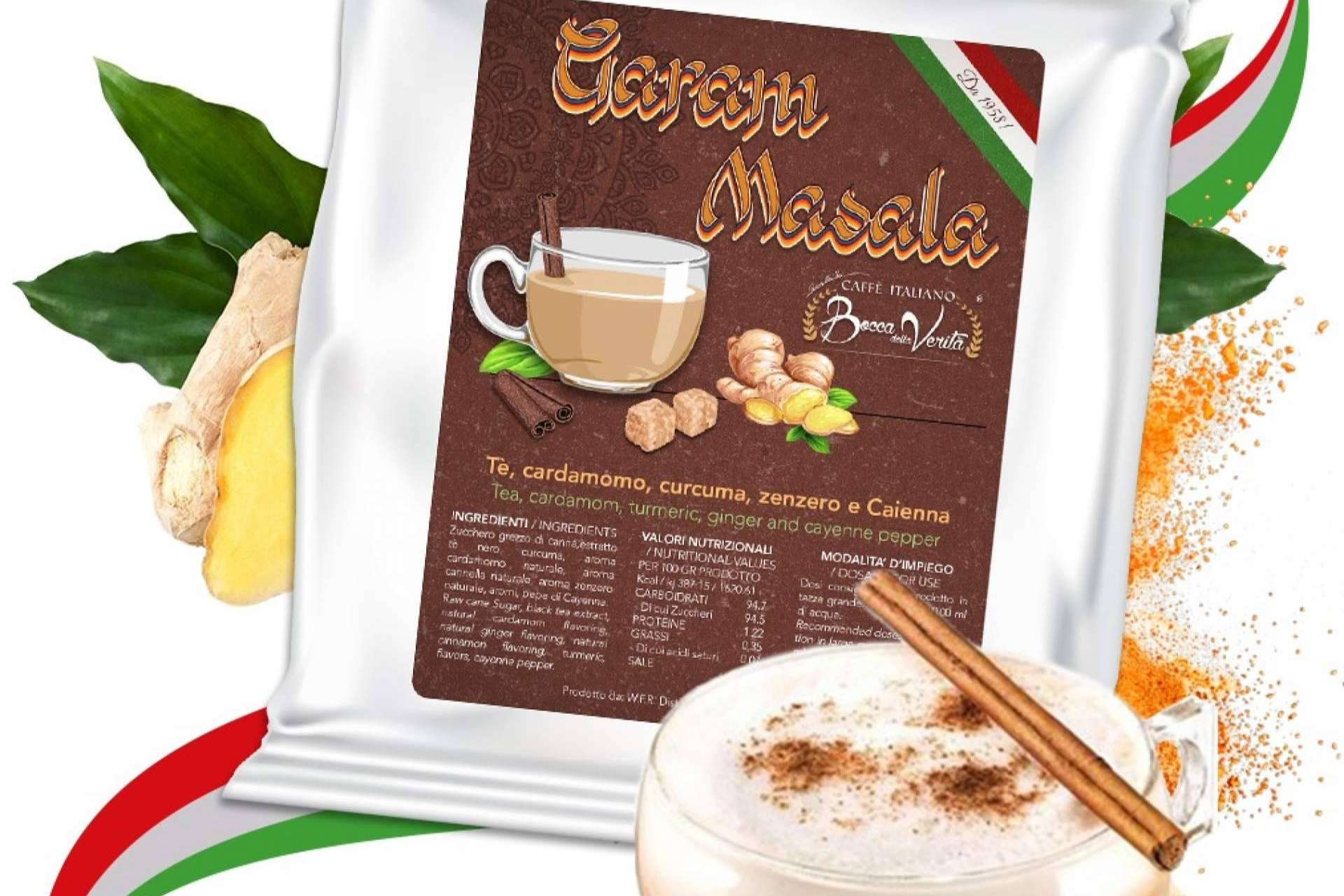 Cappuccino al Chai Latte o Chocolate a la Menta, las bebidas solubles de Caffè Bocca della Verità que van más allá del café de calidad