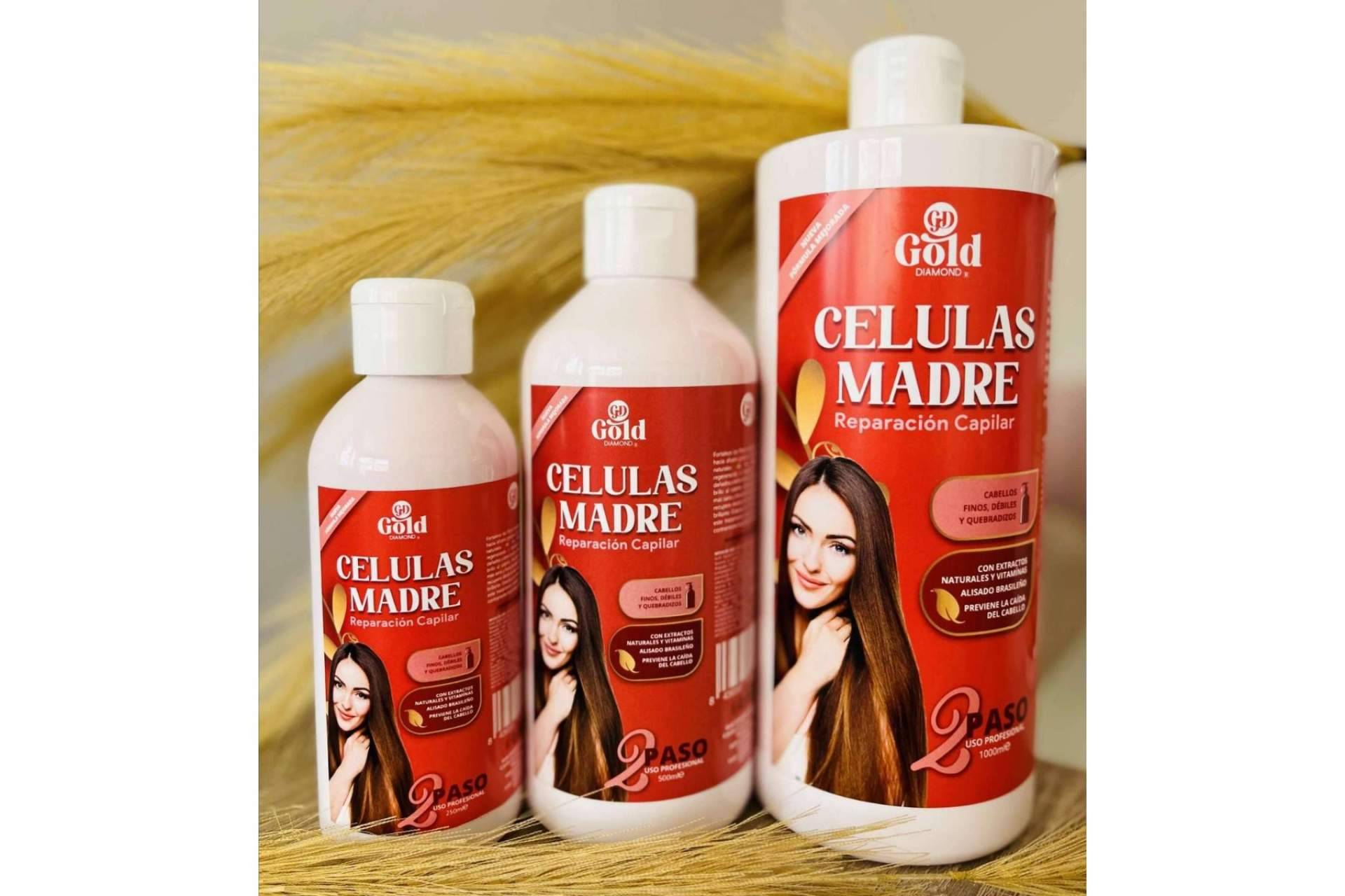El Kit de Células Madre para la reparación capilar es uno de los productos capilares con mayor popularidad de Gold DIAMOND