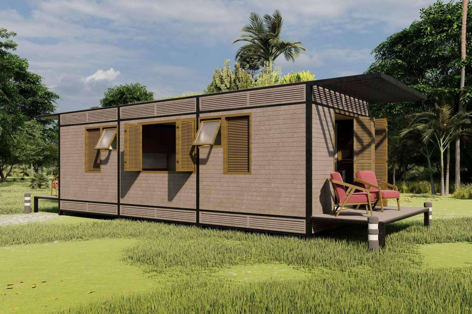 La alternativa de vivienda sostenible es el sistema habitacional sostenible de Abadecom
