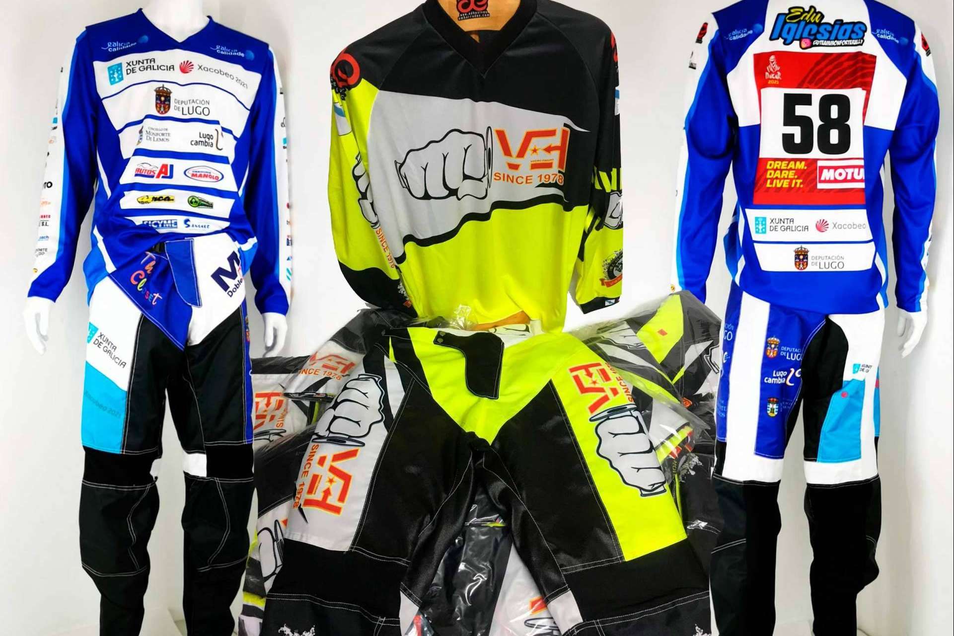 Ropa de motocross personalizada, de la mano de ADHESIVOSEMBARRADOS
