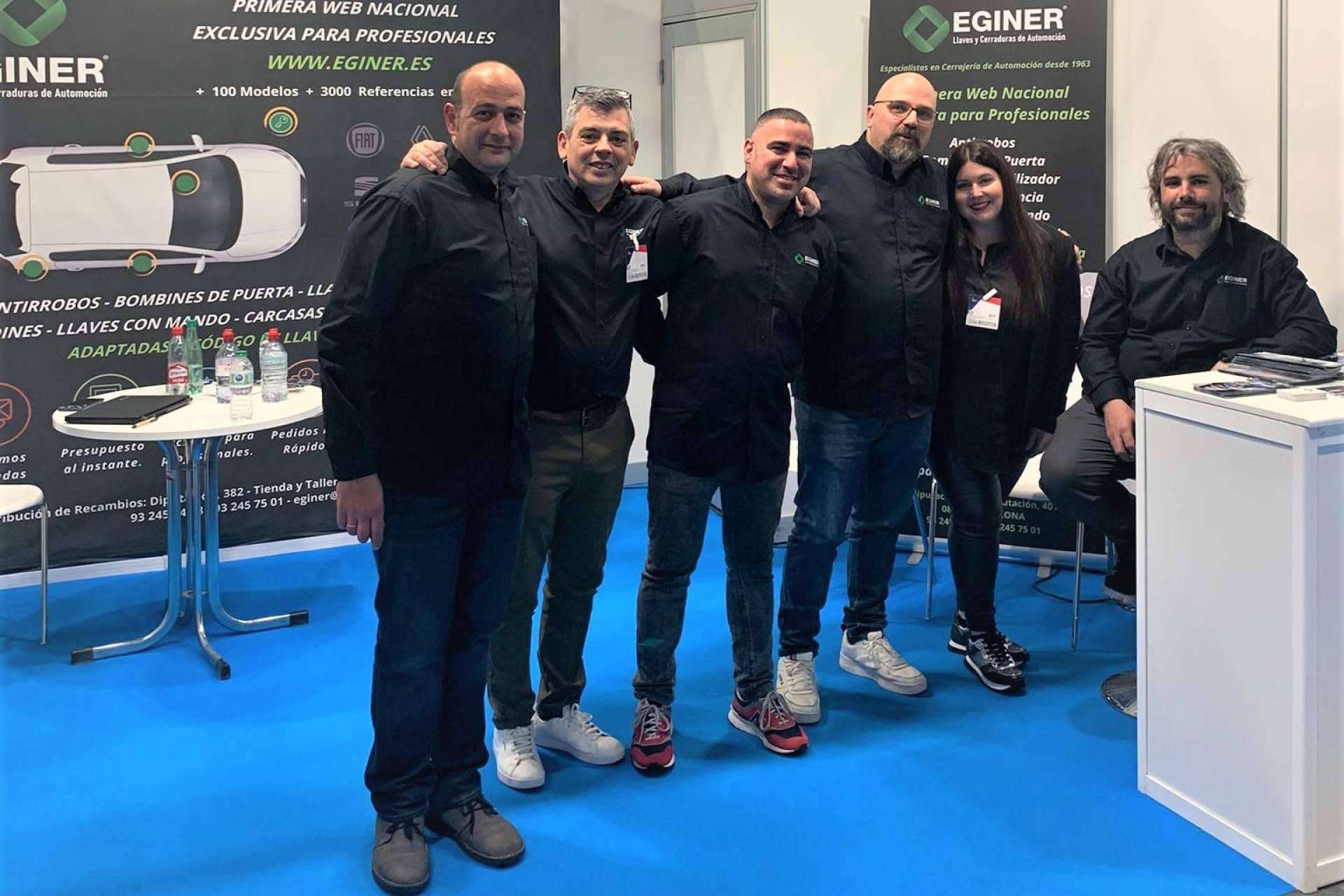 El éxito del stand de EGINER en la Feria Motortec 2022