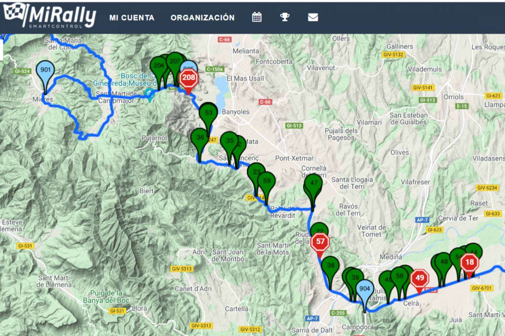 Rabbit Rally y su sistema de cronometraje MiRally SmartControl