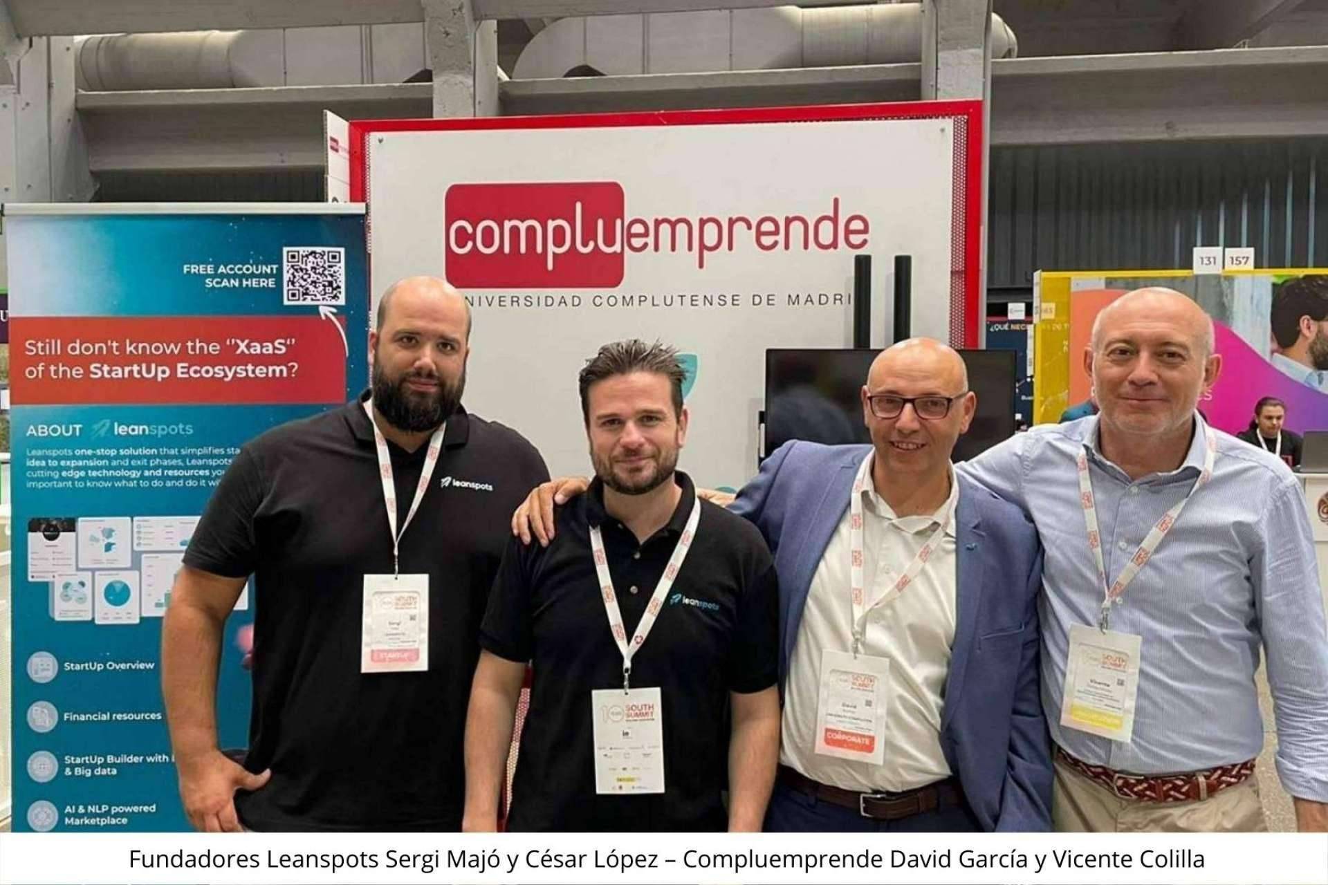 El partner tecnológico de universidades en ecosistemas de innovación y emprendimiento presente en el South Summit 2022, Leanspots