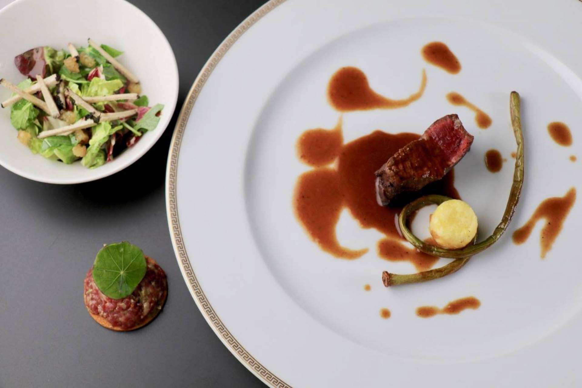 Destellos internacionales en armonía con la propuesta mediterránea del chef José Antonio Sánchez, en el Els Vents