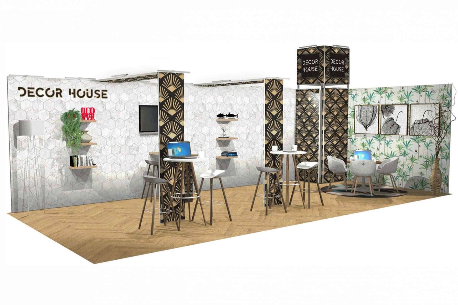 Todo lo necesario para montar un stand y sorprender en las ferias y congresos con Olika Stands