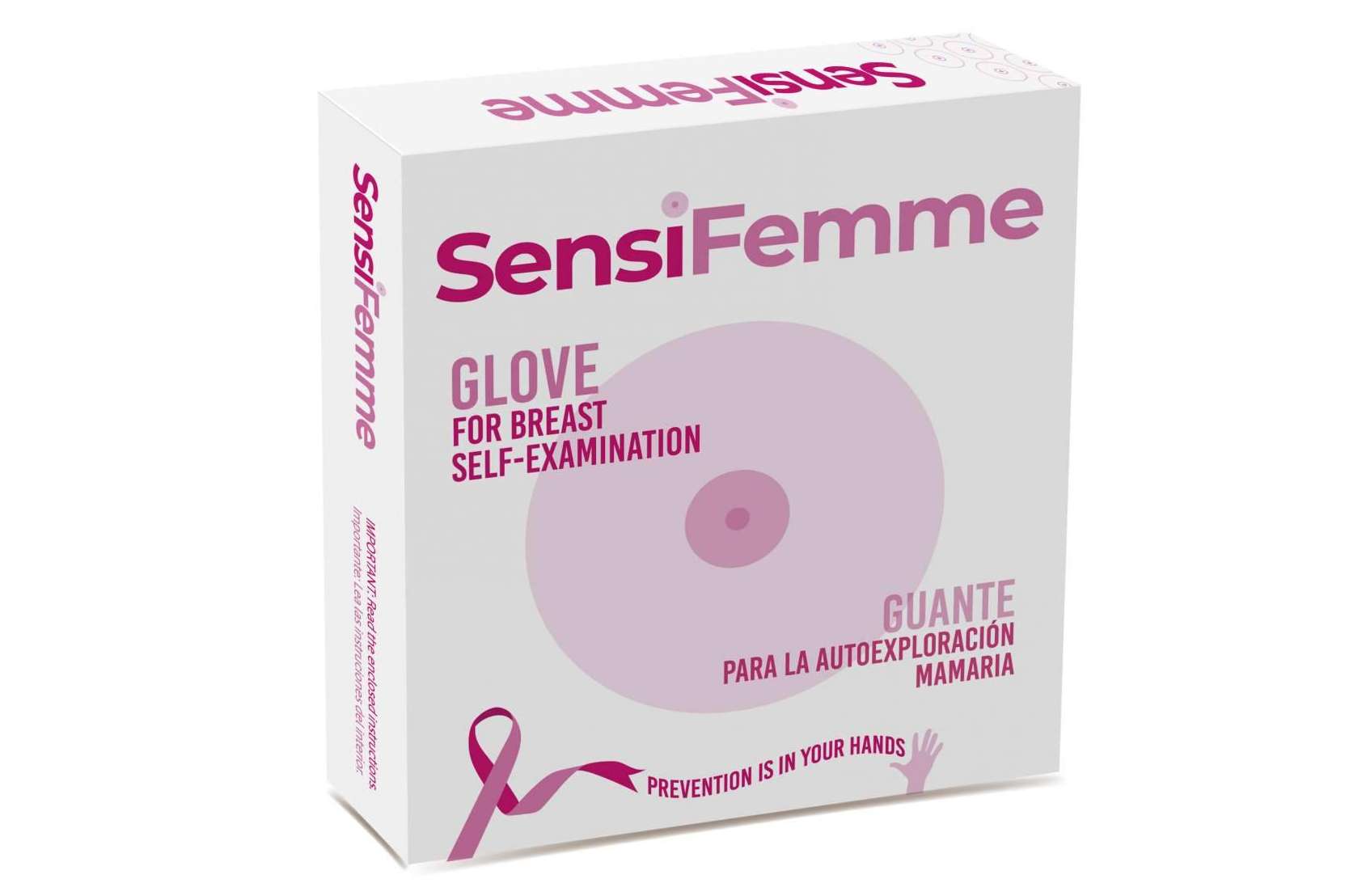 SensiFemme, el guante de autoexploración mamaria de Best Breathe