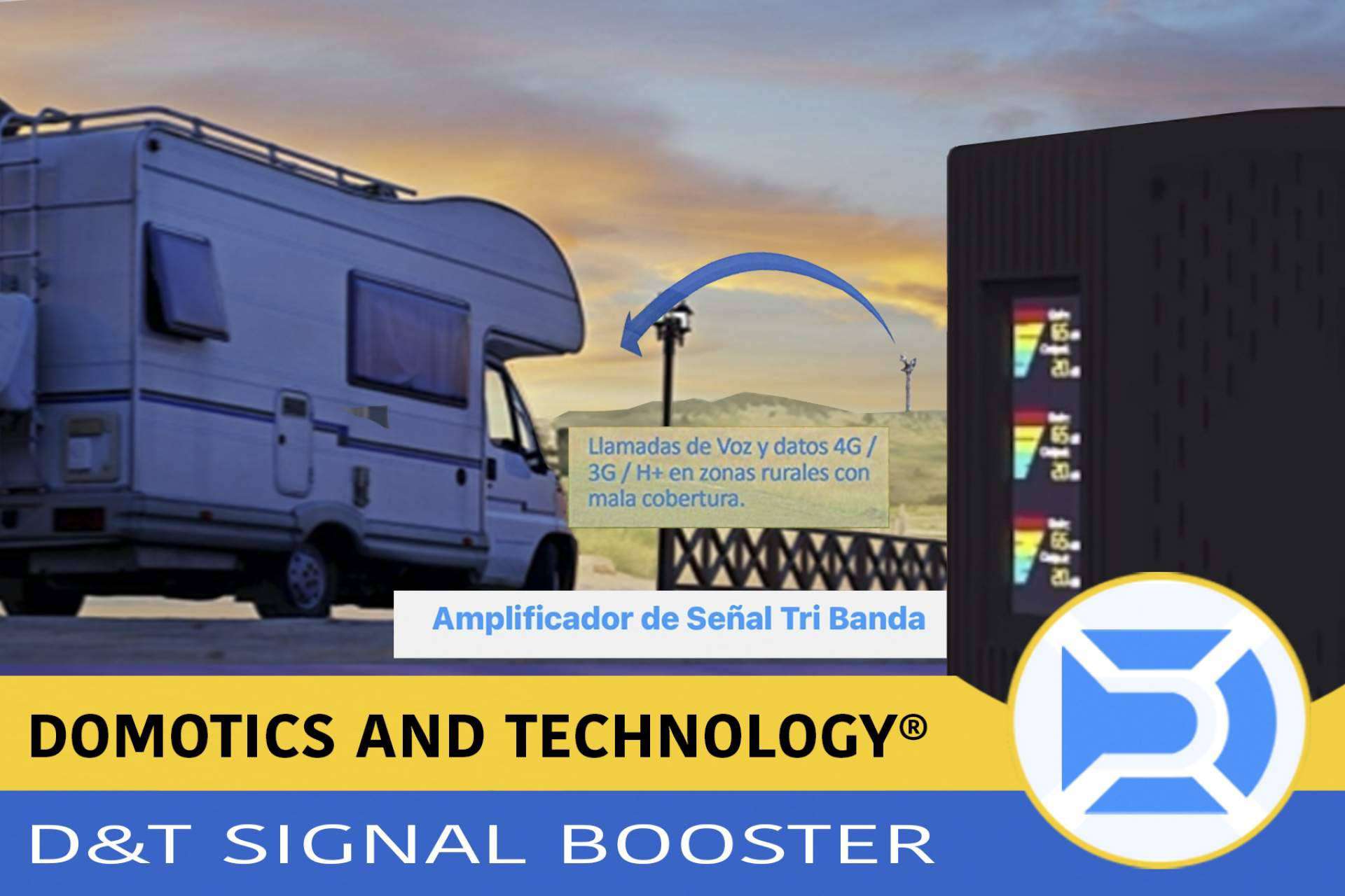 Las ventajas de adquirir un amplificador de señal D&T Signal Booster de Domotics and Technology para los hogares y compañías