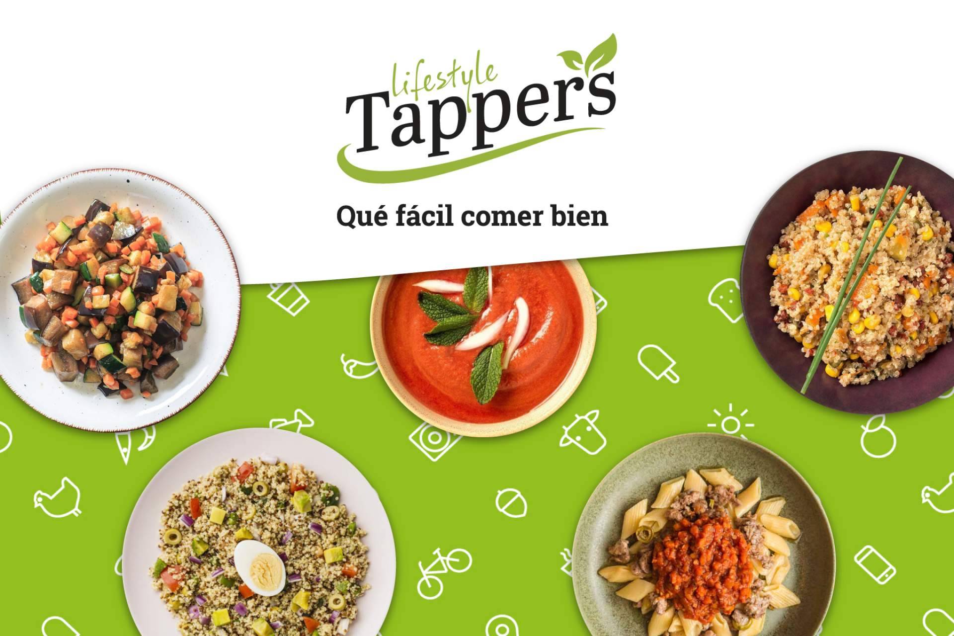 Menús a domicilio para veganos y vegetarianos de la mano de Tappers Lifestyle