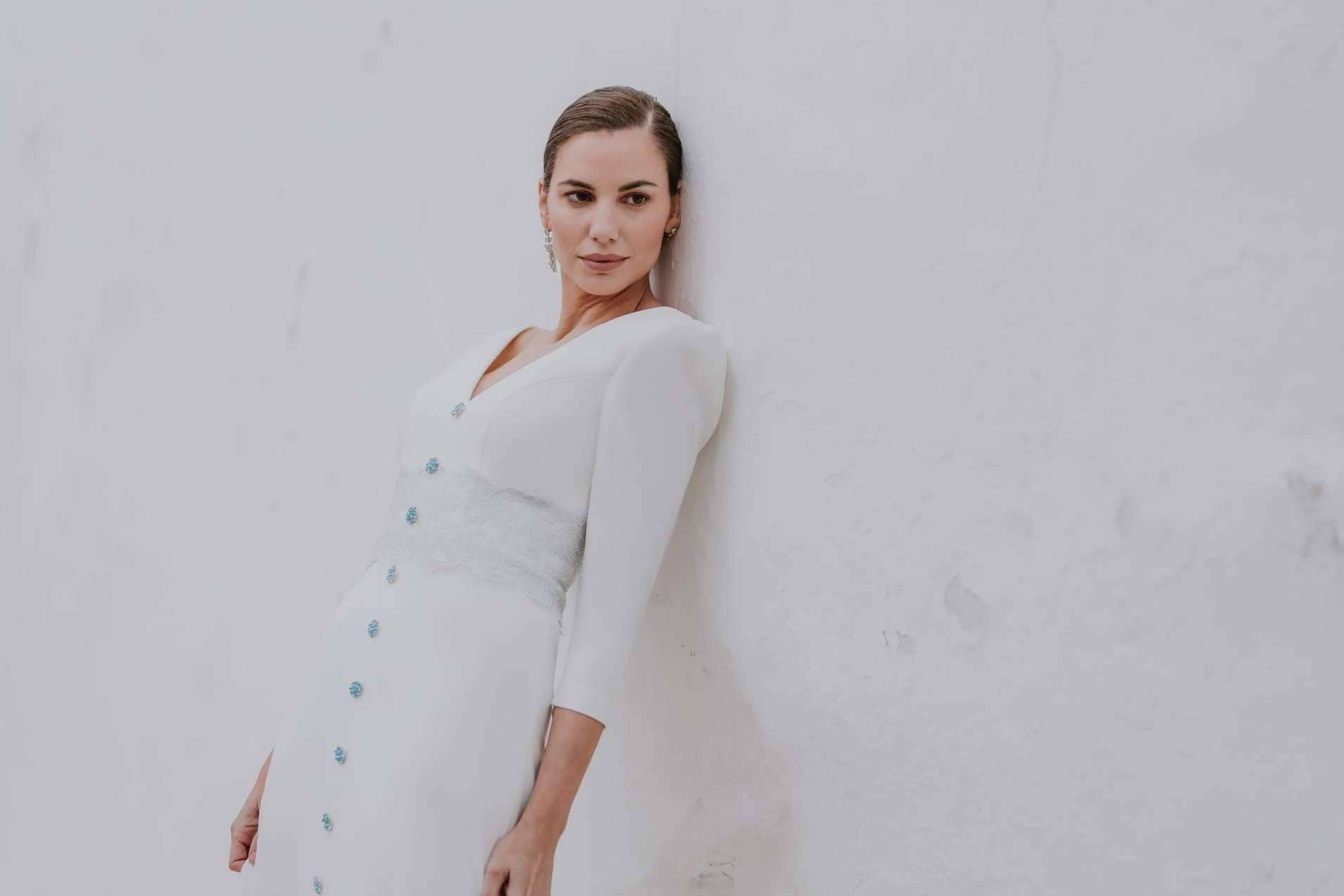 Un vestido único para cada novia, la filosofía que sostiene la diseñadora Silvia Fernández