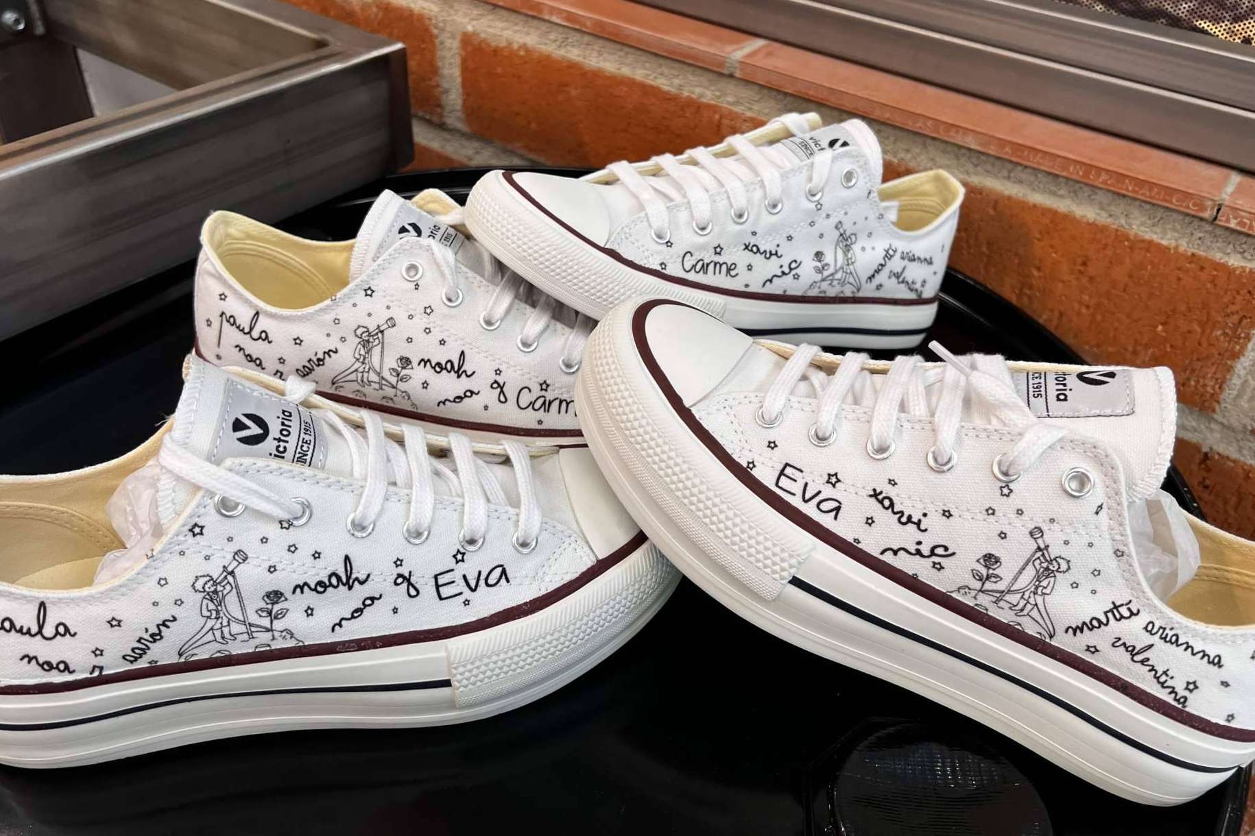 AMM Aerografía personaliza zapatillas para dar a cualquier look un toque único