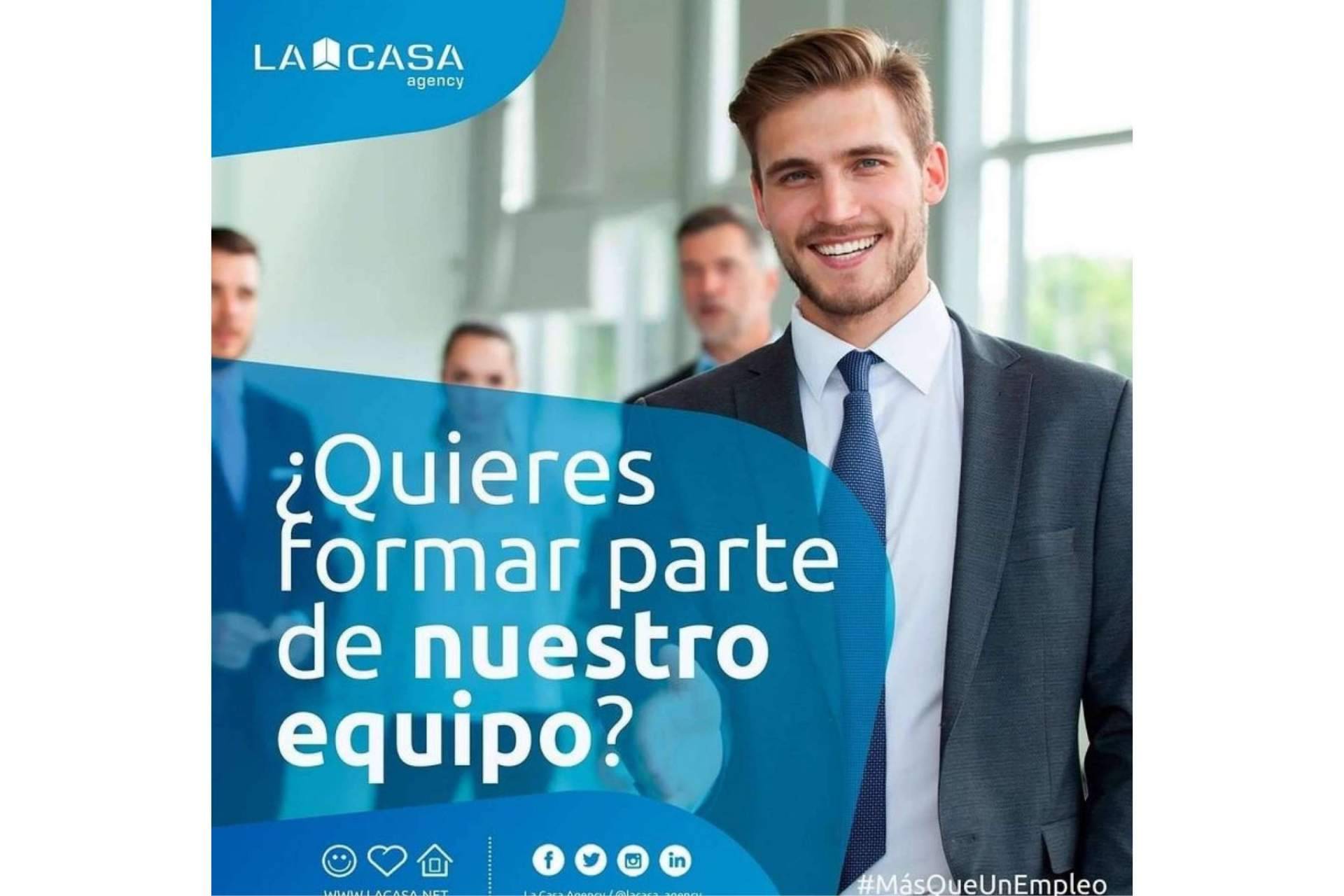 La Casa Agency el Clot incorpora nuevos asesores inmobiliarios para nuevas aperturas