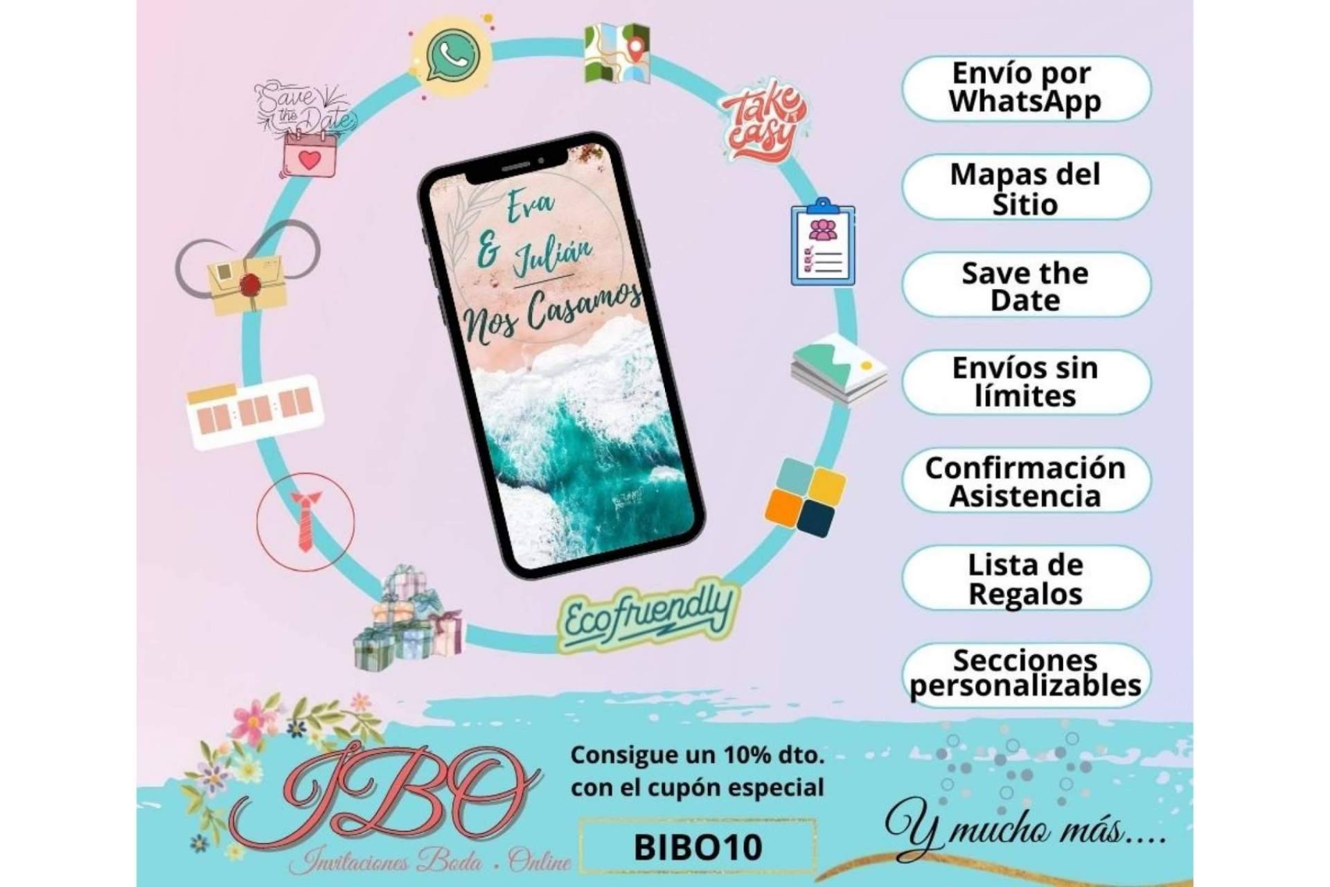 Invitaciones Boda Online destaca los beneficios de las invitaciones digitales hoy en día