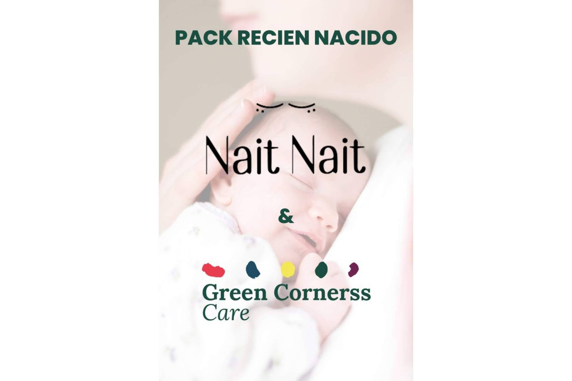 Green Cornerss lanza al mercado junto a Nait Nait el pack con todo lo necesario para los recién nacidos