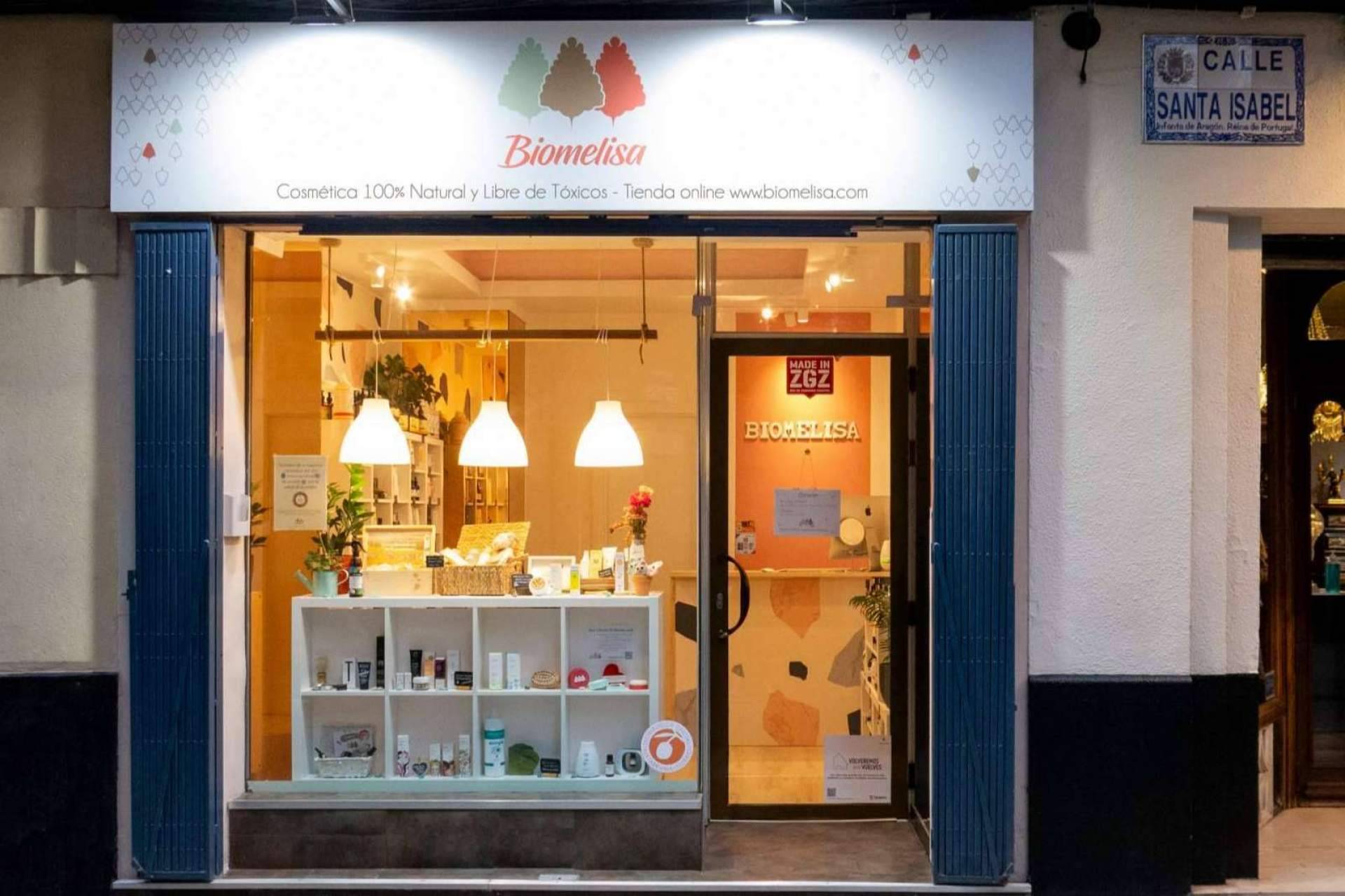 Biomelisa abre su primera tienda física en pleno Centro Histórico de Zaragoza