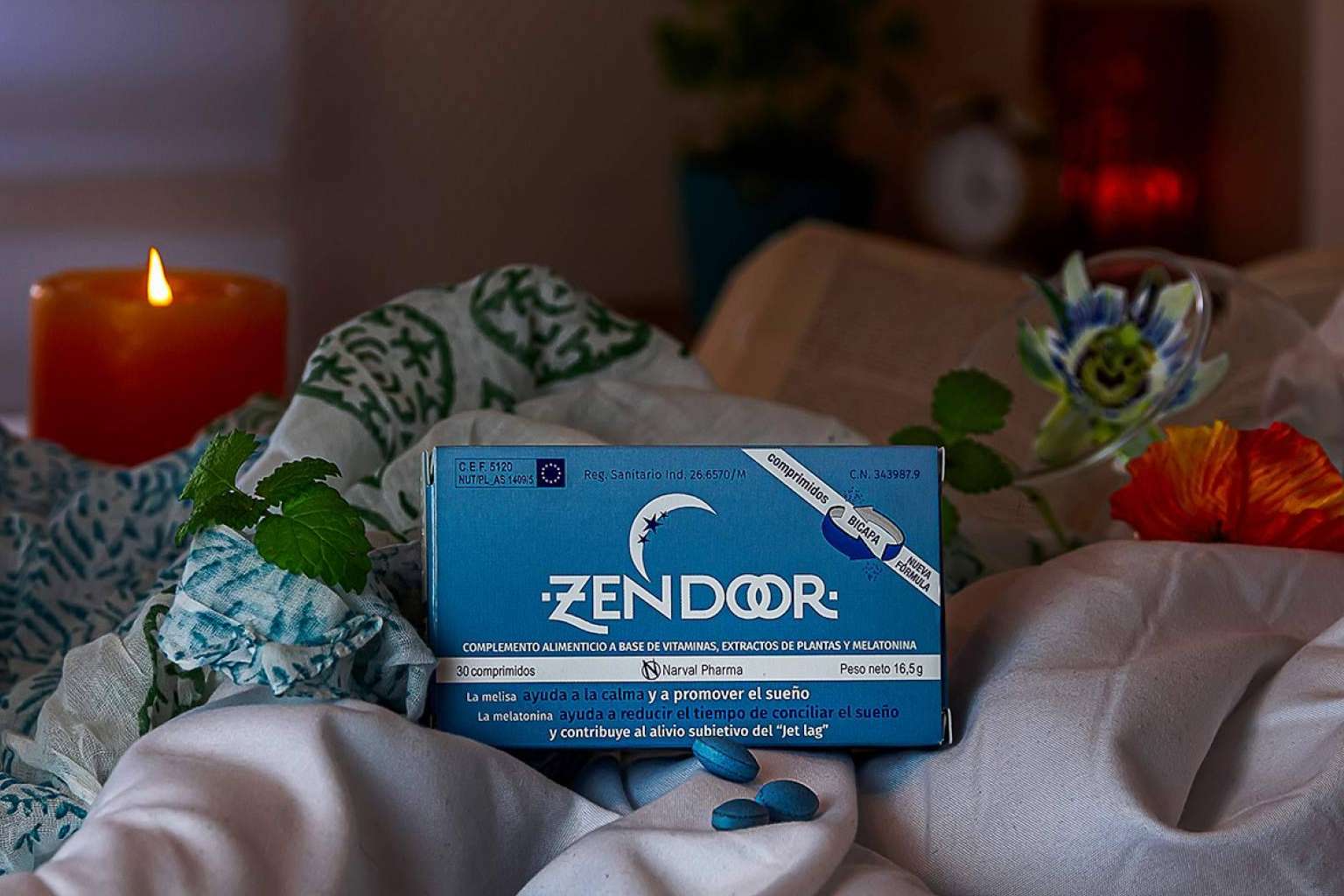 Lograr un buen descanso con el complemento alimenticio natural Zendoor