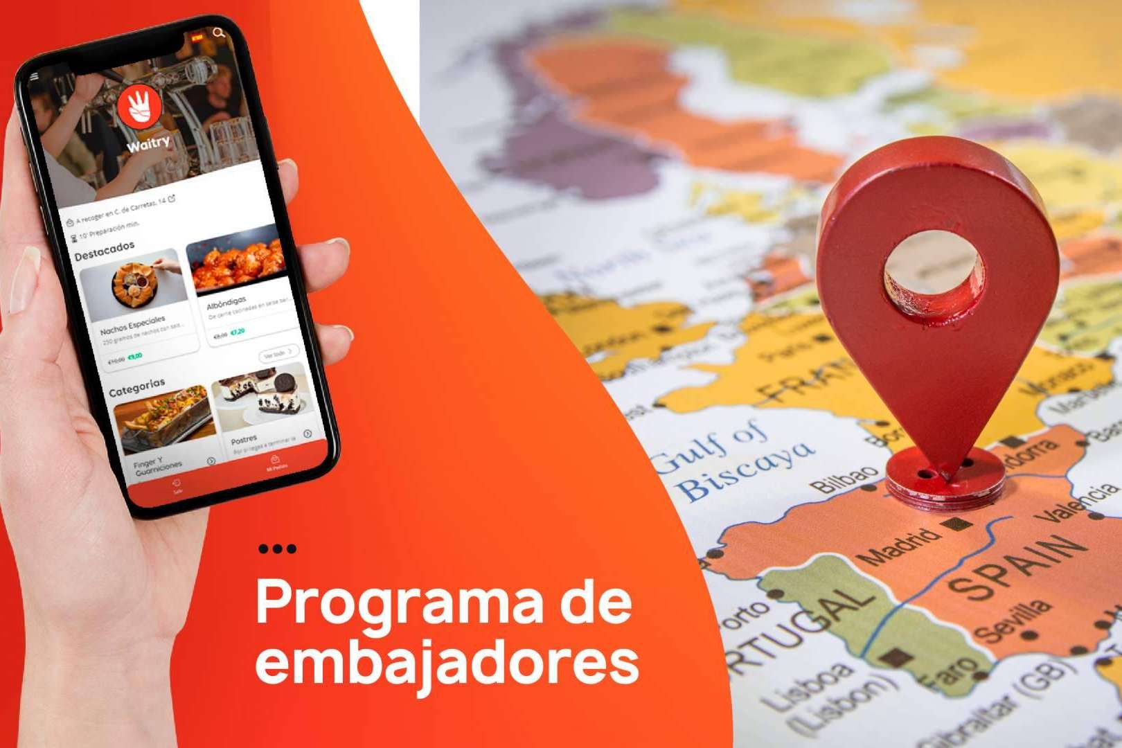Acceso gratuito de 50 restaurantes a los servicios de Waitry con su programa de embajadores en España