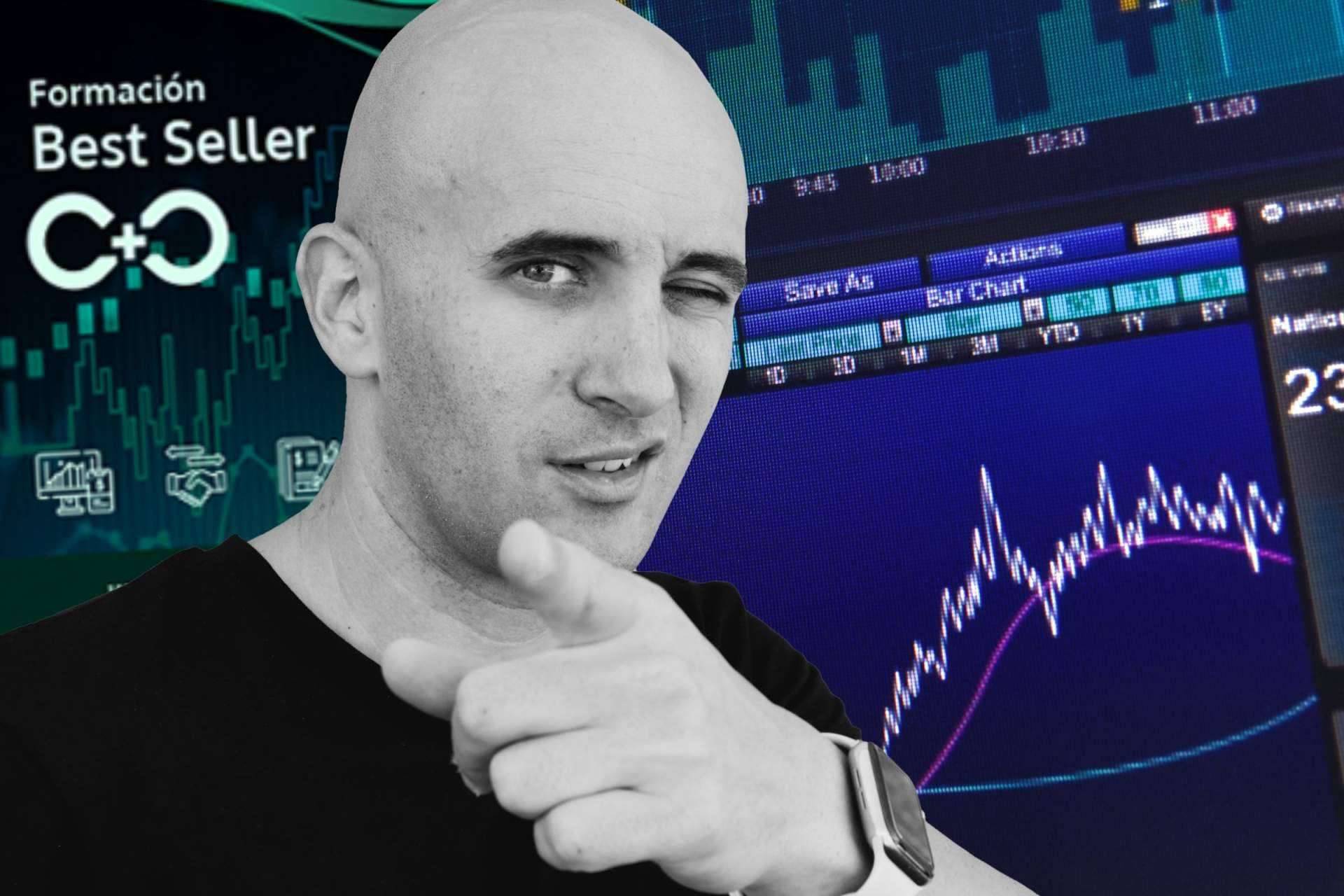 Víctor Gómez ofrece salas de trading en directo y formaciones Best Seller y Pro