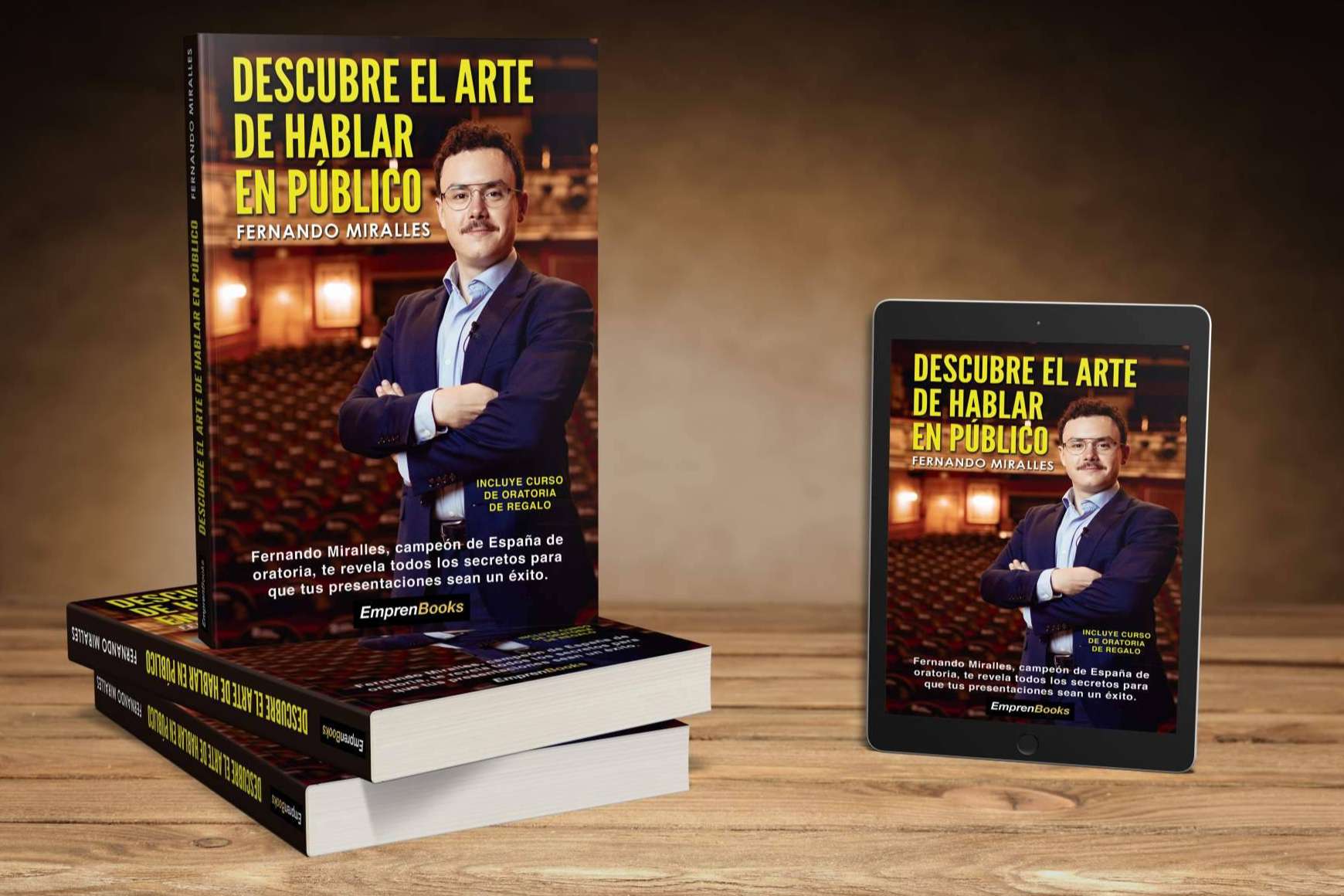 El campeón de España de oratoria, Fernando Miralles, publica su primer libro de oratoria
