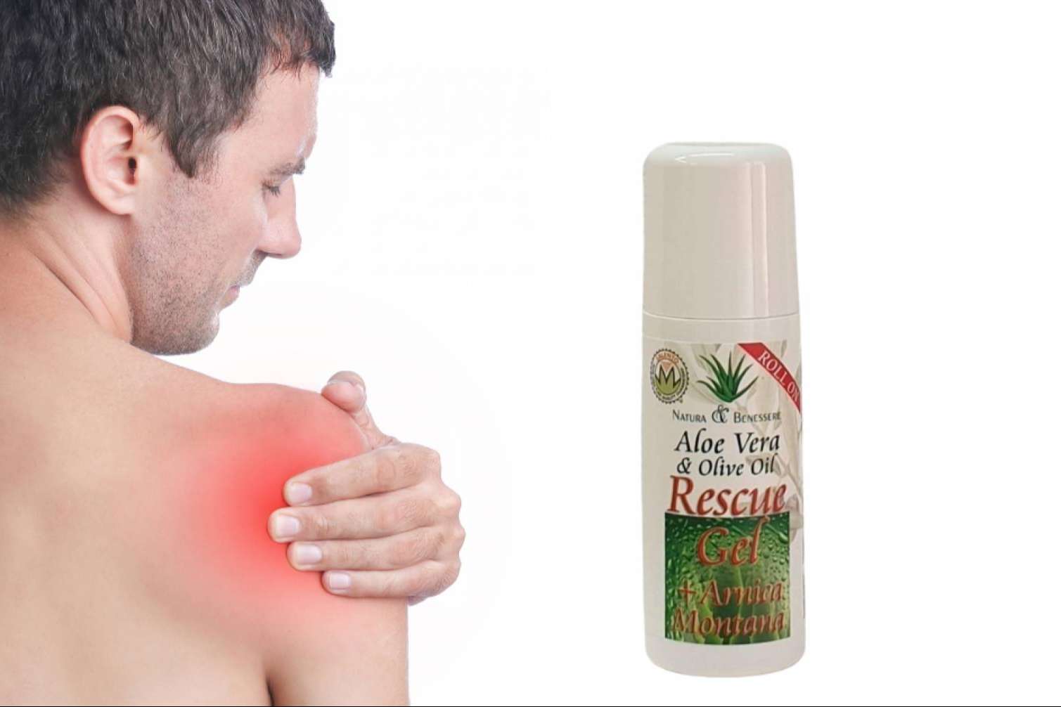 La tienda online de productos naturales para el dolor, FvDirect, y su gel para el dolor muscular Rescue Gel Arnica 3+1 de regalo