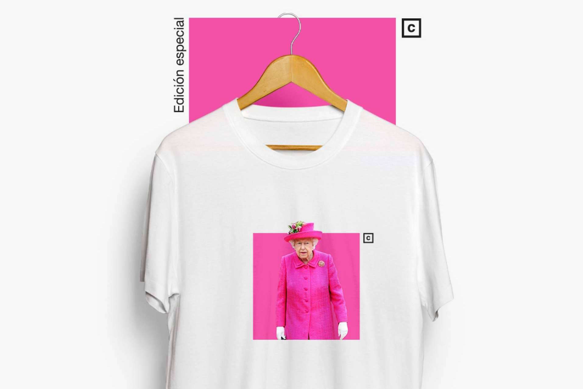 'God Save The Queen'. La camiseta top ventas de Themain