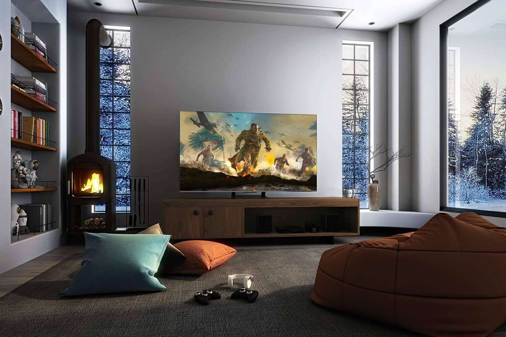 Una de las mejores opciones para quienes buscan una TV 4K para juegos este 2022 es la serie TCL C735