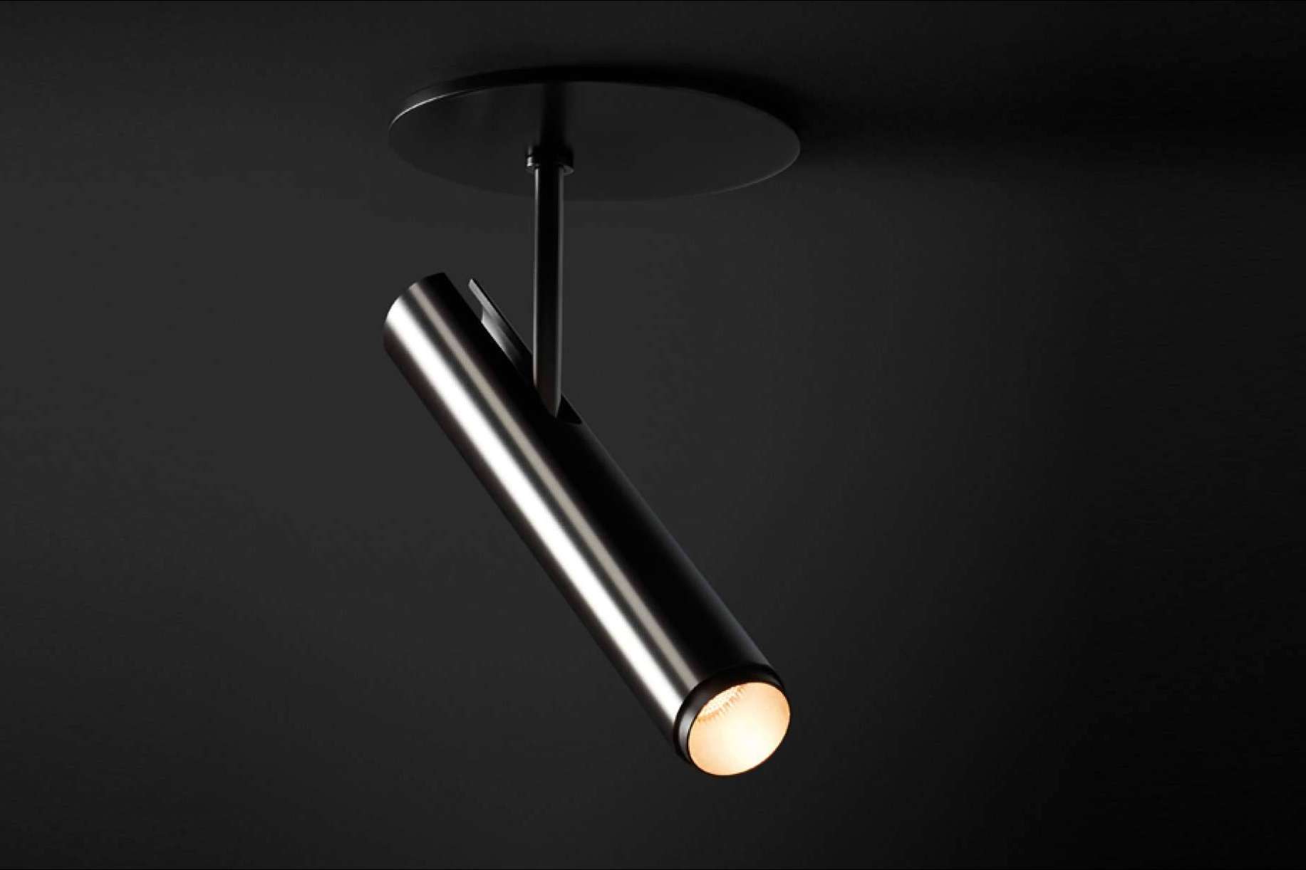 El foco minimalista en tendencia de las luminarias personalizadas de Insolit es Stick