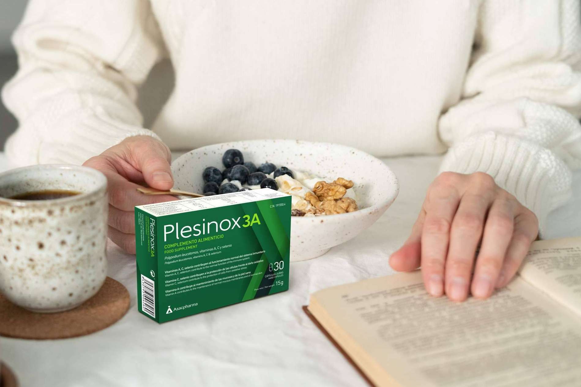 Reforzar el sistema inmunitario con Plesinox 3A