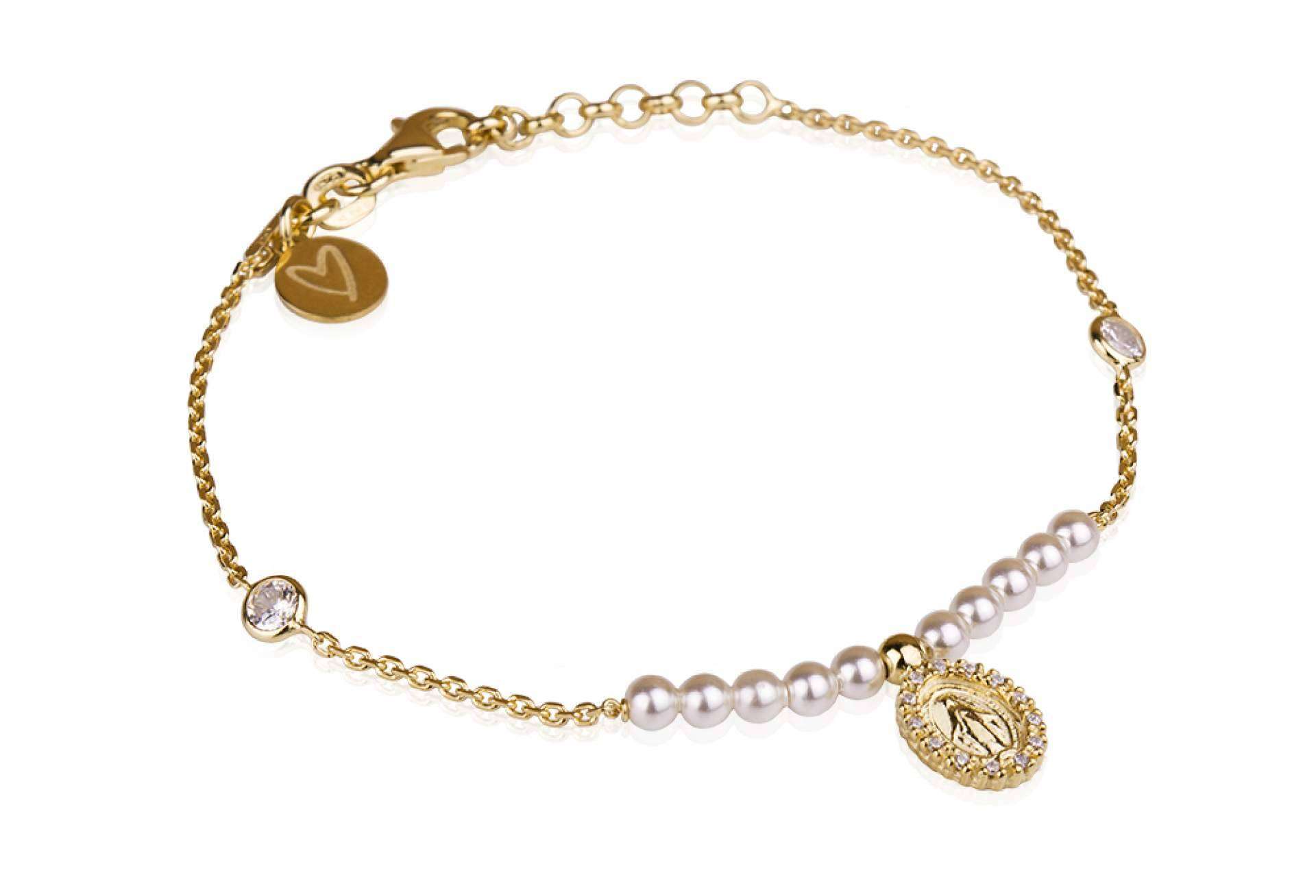 T-ADORO dispone de pulseras de bolas multicolor de plata
