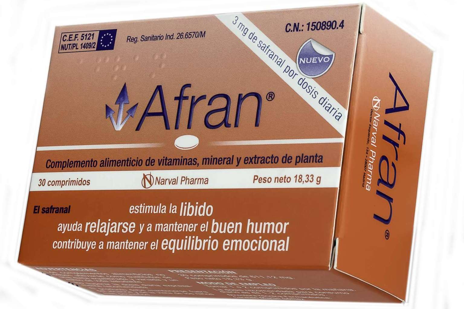 Conseguir equilibrio estas fiestas con Afran Equilibrio Emocional, de Narval Pharma