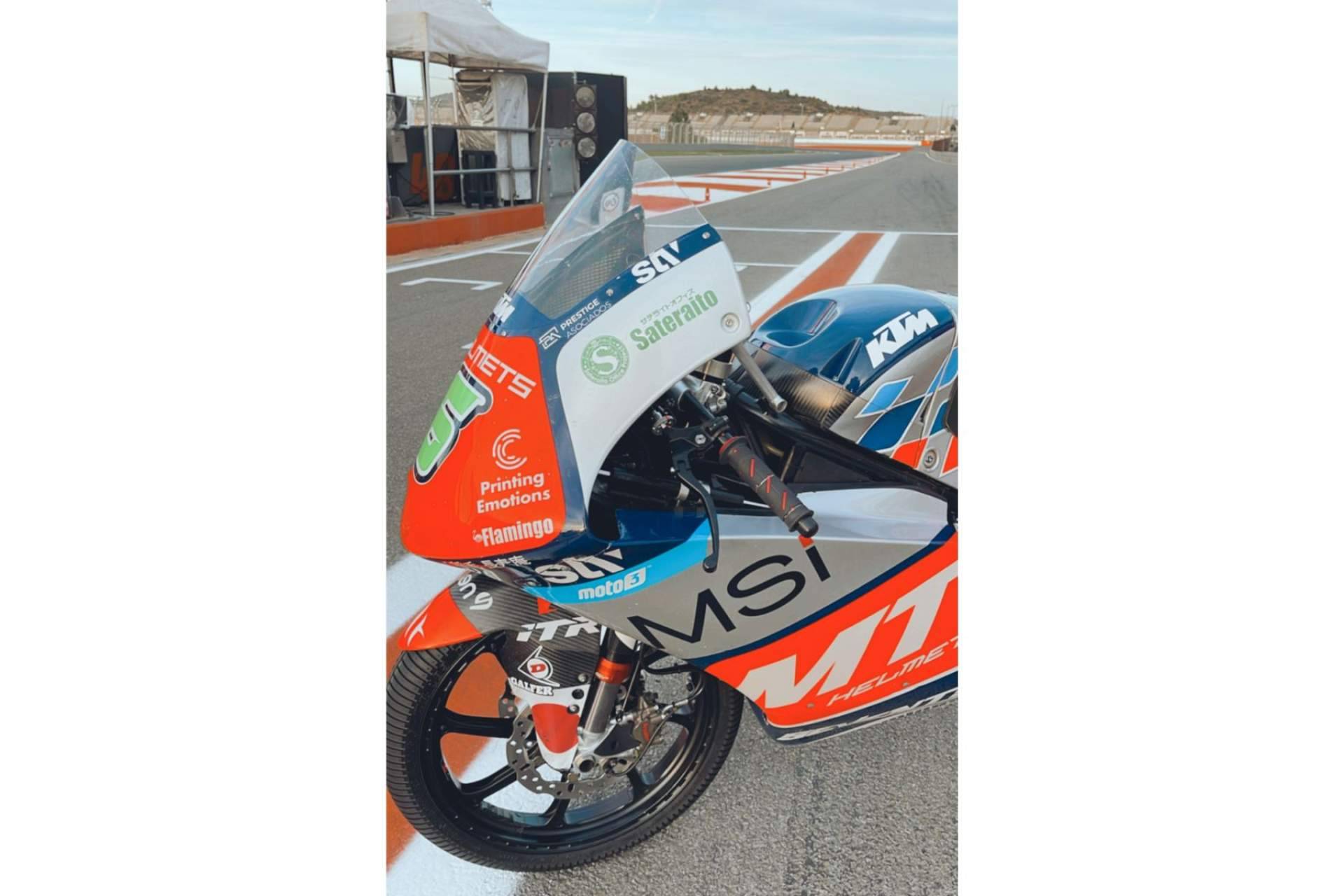 Prestige Asociados anuncia su patrocinio al equipo de Moto3 en MotoGP llamado MTHelmets-MSi