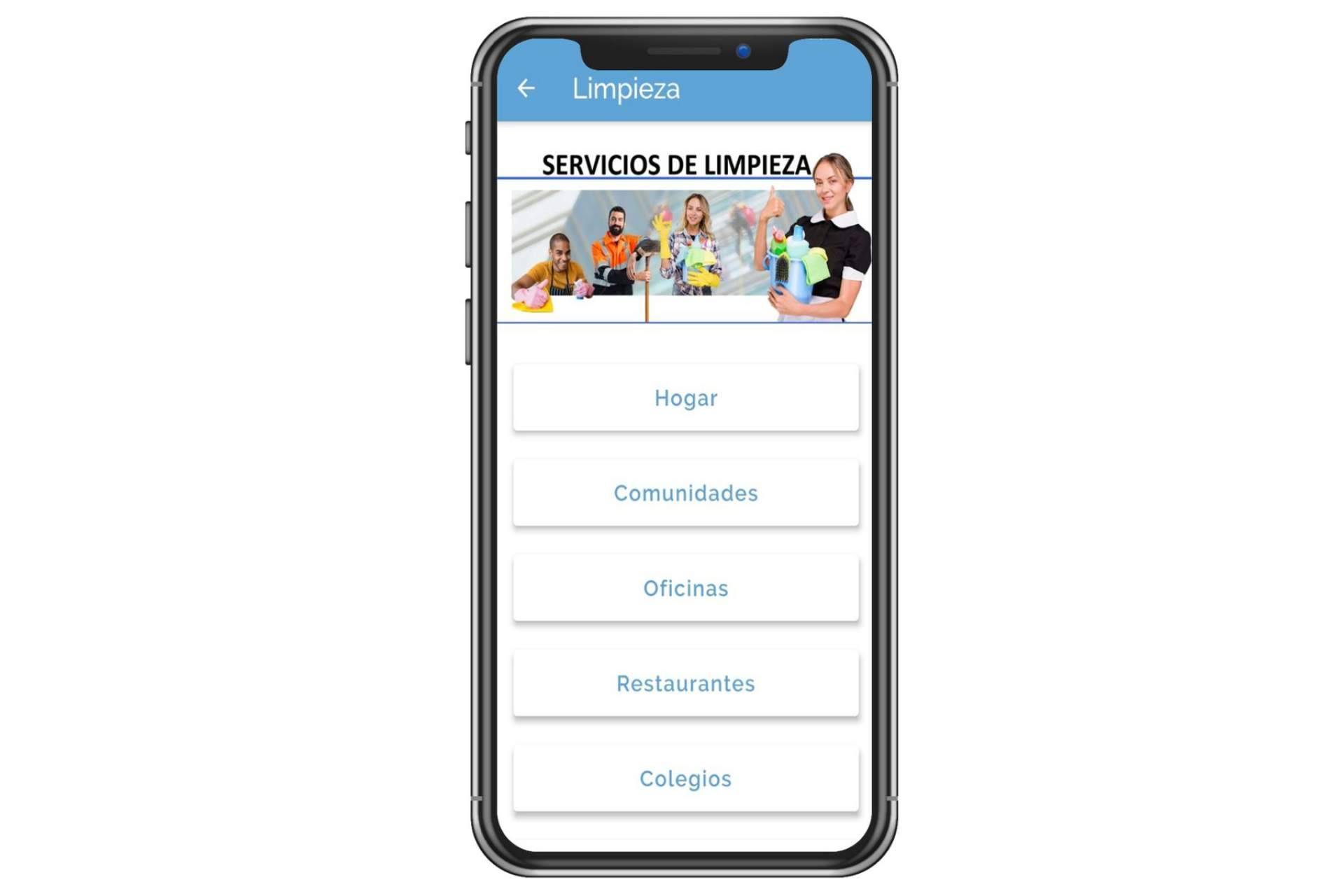 Kelly Finder es una app de proximidad de gestión de servicios