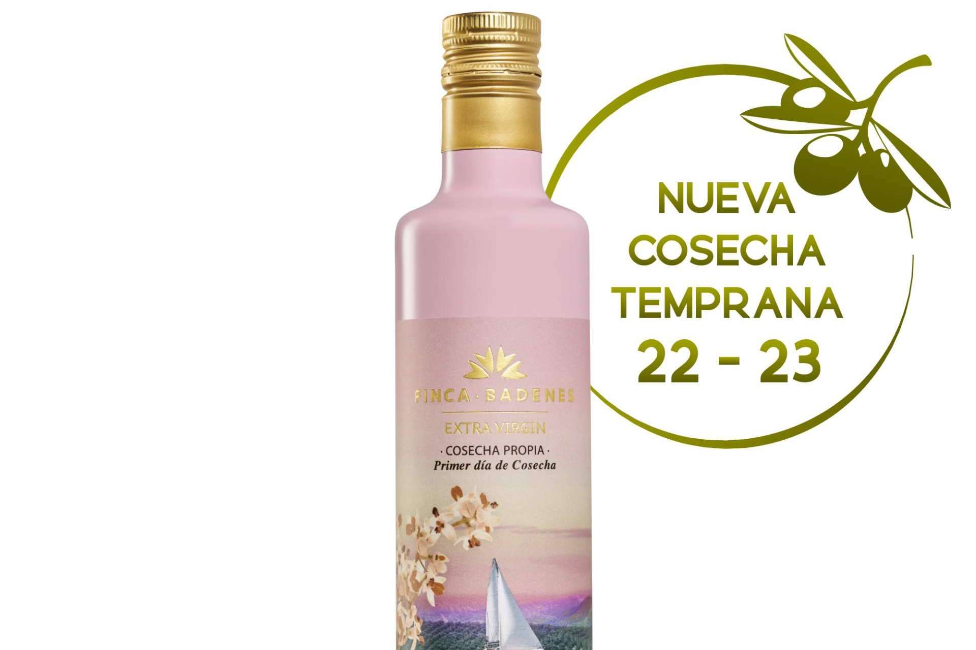 Un Virgen Extra de Edición Limitada, el Finca Badenes de Primer Día de Cosecha de la firma Aires de Jaén AOVE