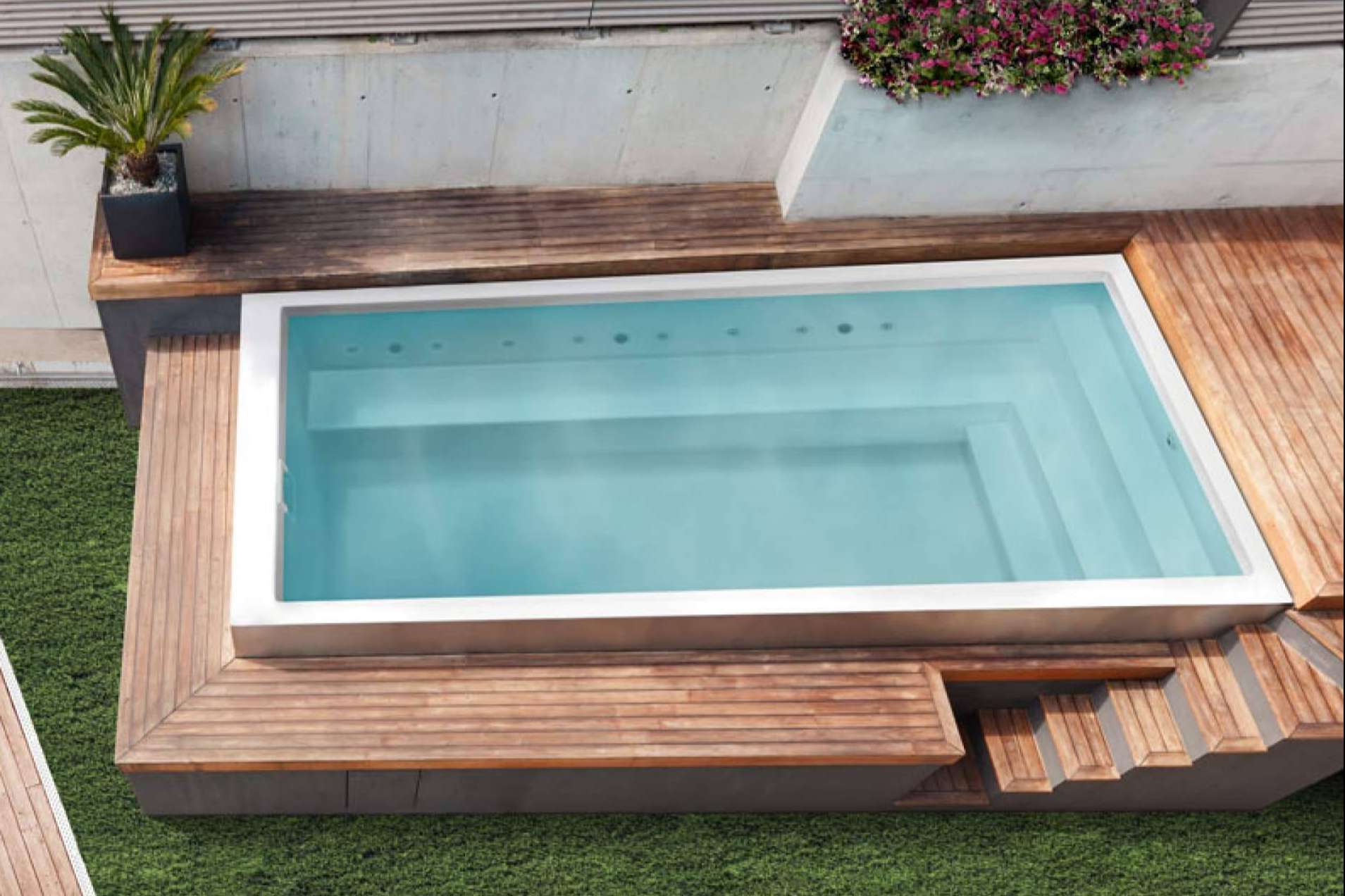 Hidromasajes Eca y sus opciones de mini piscinas a medida