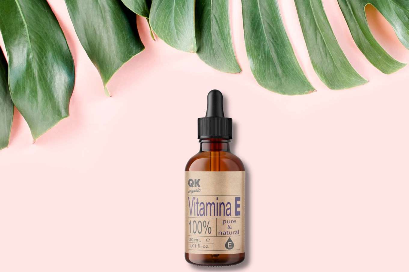 Las ventajas de aplicarse vitamine E pura para la piel, por QKnatur