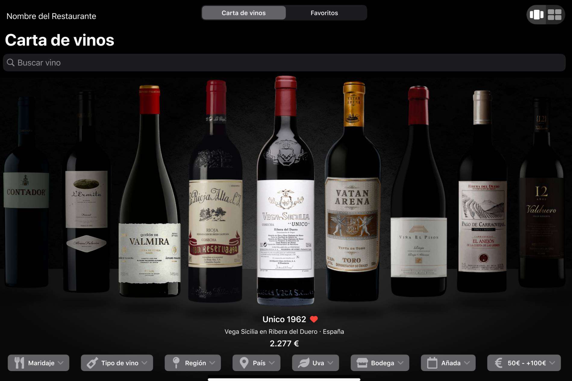 Los beneficios de tener una carta de vinos digital con Winerim