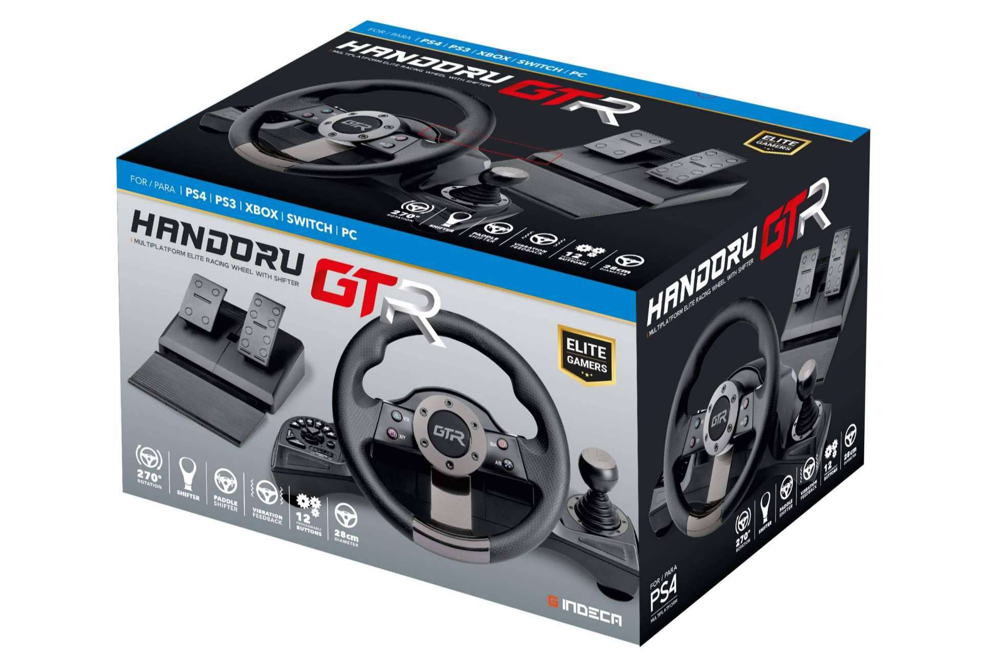 Los 3 modelos de volantes para videoconsolas que pueden encontrar los gamers en Indeca Business