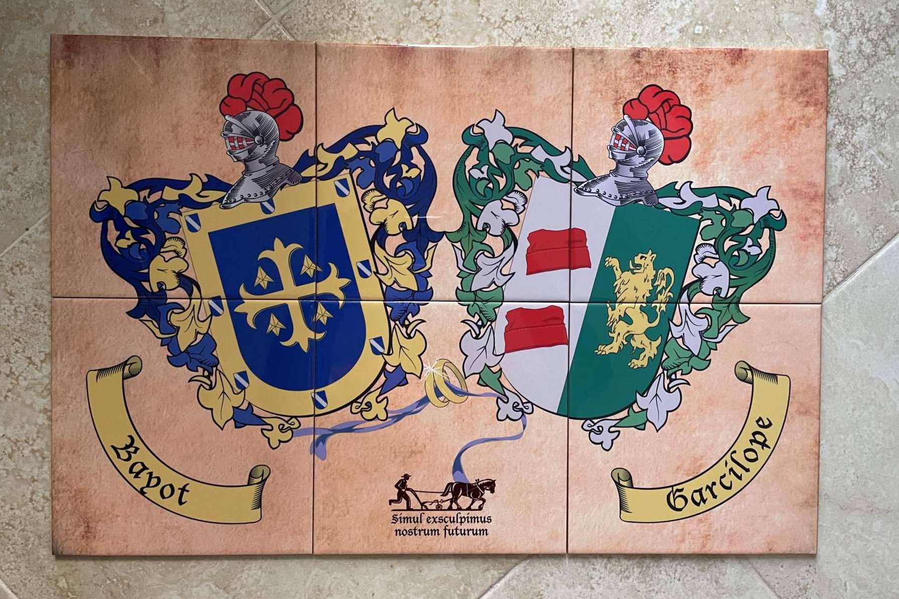 Tienda Heráldica ofrece azulejos con escudos heráldicos
